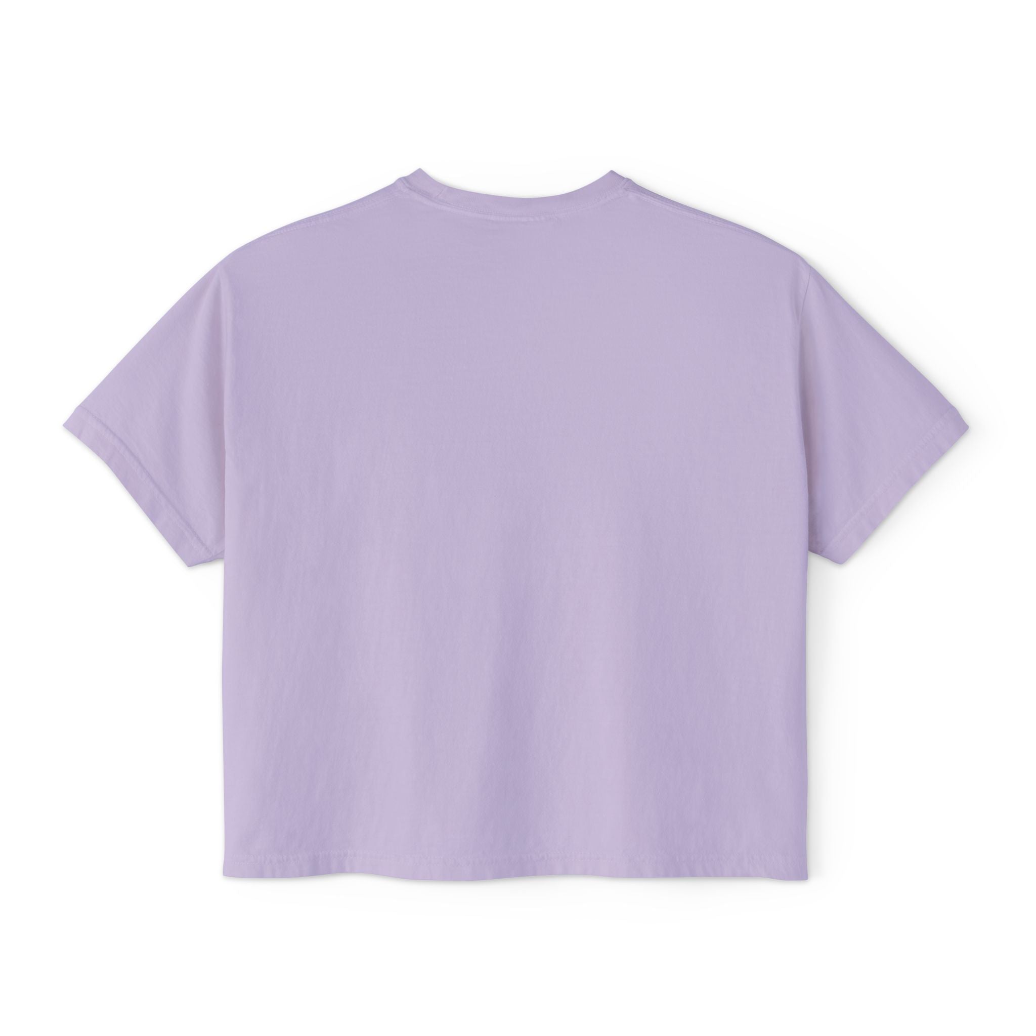 Earth Is Ghetto Women's Boxy Tee, Casual Graphic Tee, Streetwear Top, Trendy T-Shirt, Unique Gift Idea, Comfortable Everyday Wear