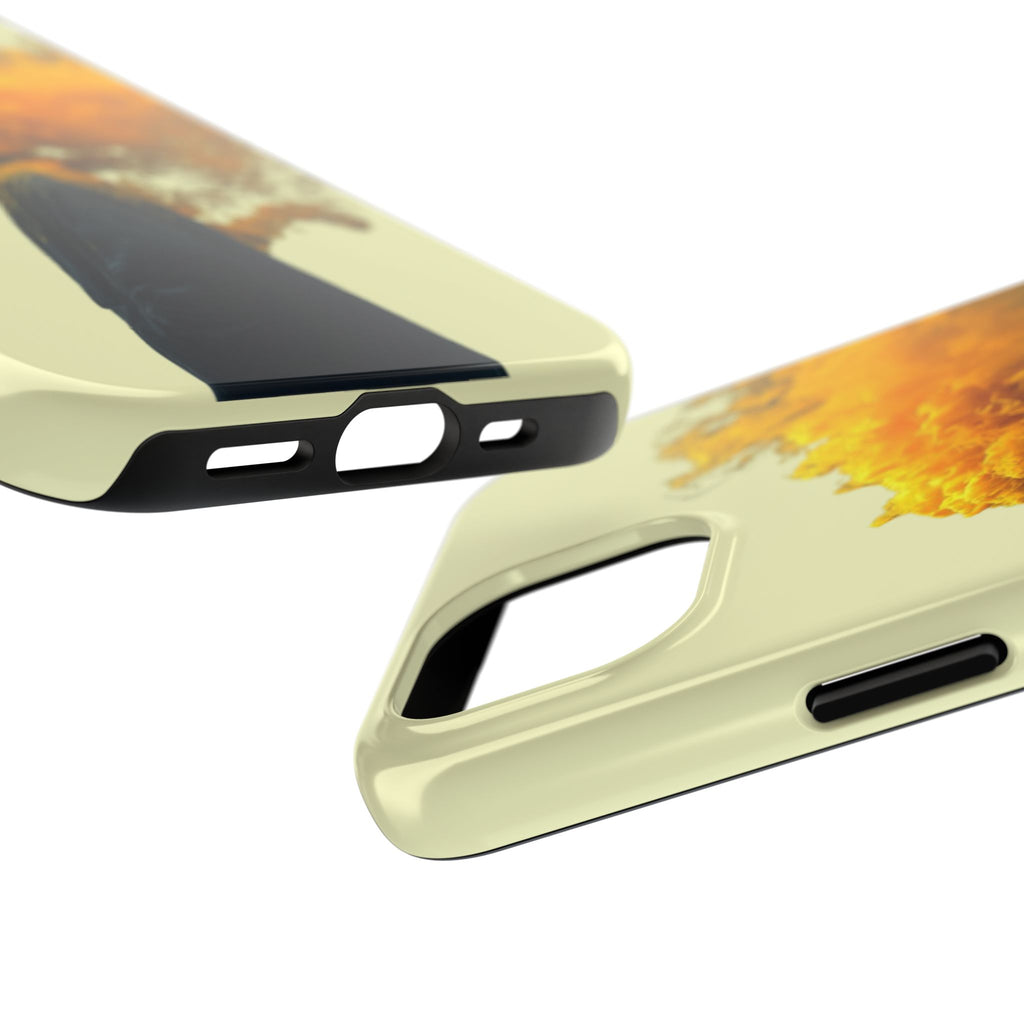Surreal Yellow Smoke Head Protective Cover