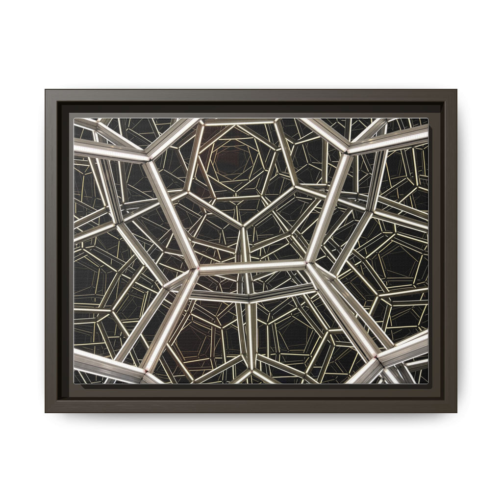 Framed Wall Art Print, Modern Geometric Canvas, Abstract Home Decor, Unique Gift, Stylish Office Art, Contemporary Room Decor