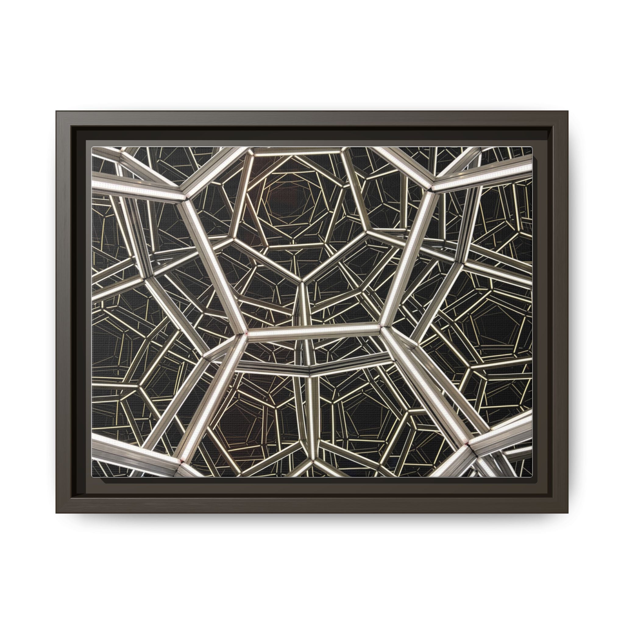 Framed Wall Art Print, Modern Geometric Canvas, Abstract Home Decor, Unique Gift, Stylish Office Art, Contemporary Room Decor