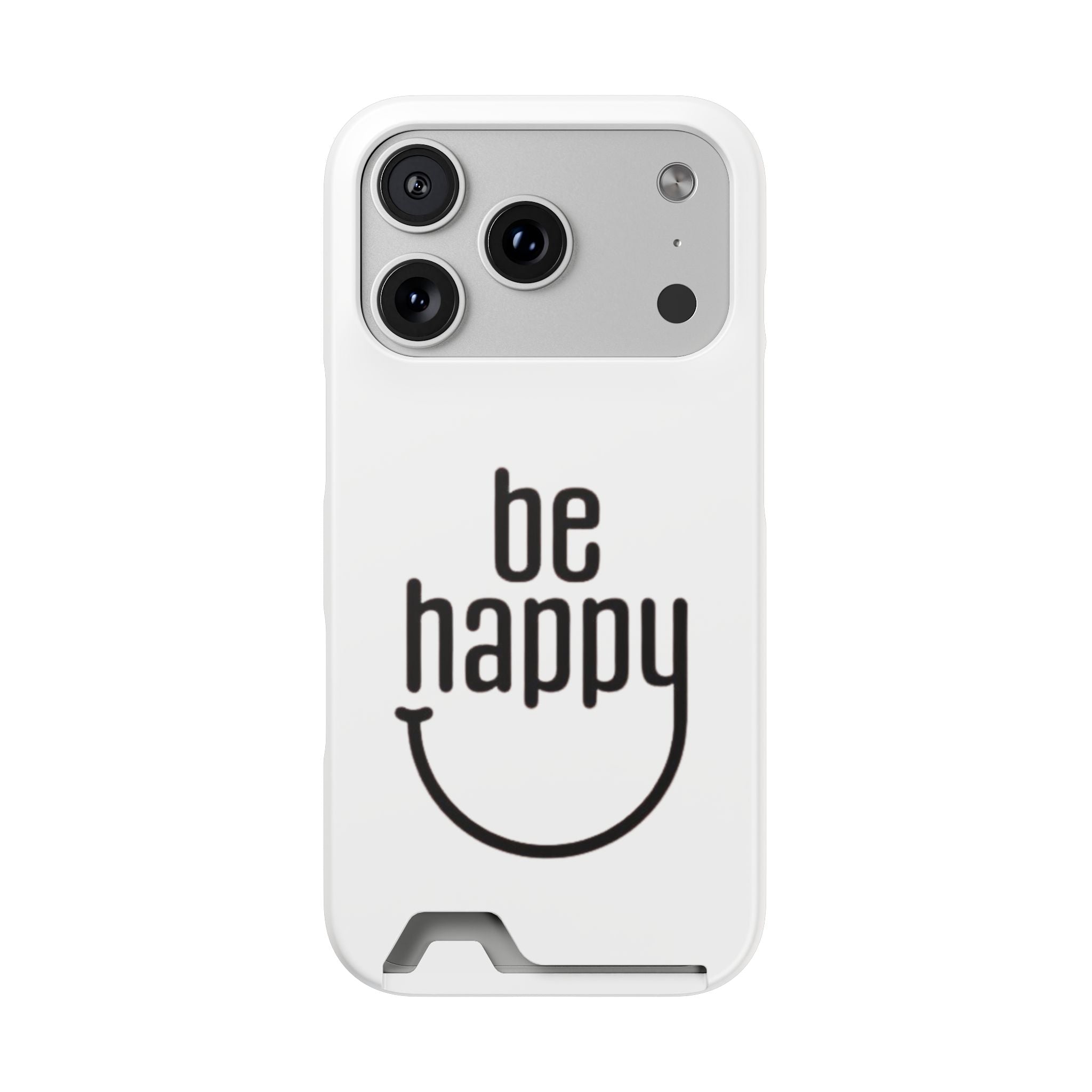 Minimal White Wallet Phone Case