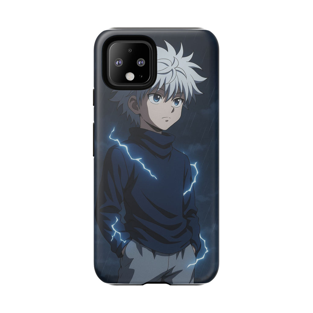 Anime Phone Case Featuring Lightning Design,