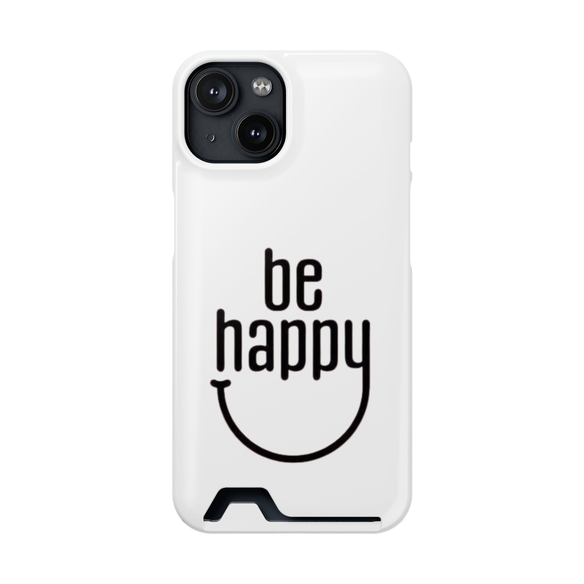 Minimal White Wallet Phone Case