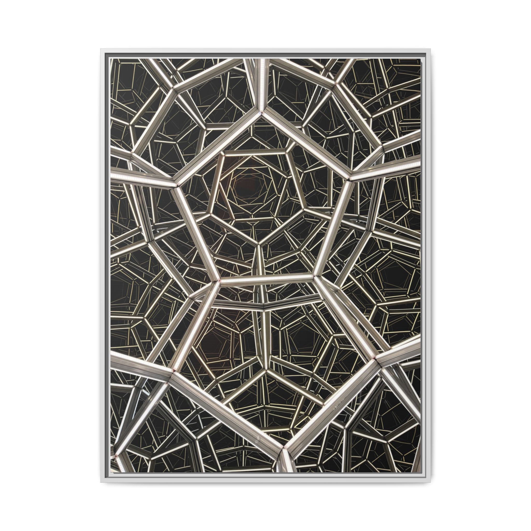 Framed Wall Art Print, Modern Geometric Canvas, Abstract Home Decor, Unique Gift, Stylish Office Art, Contemporary Room Decor