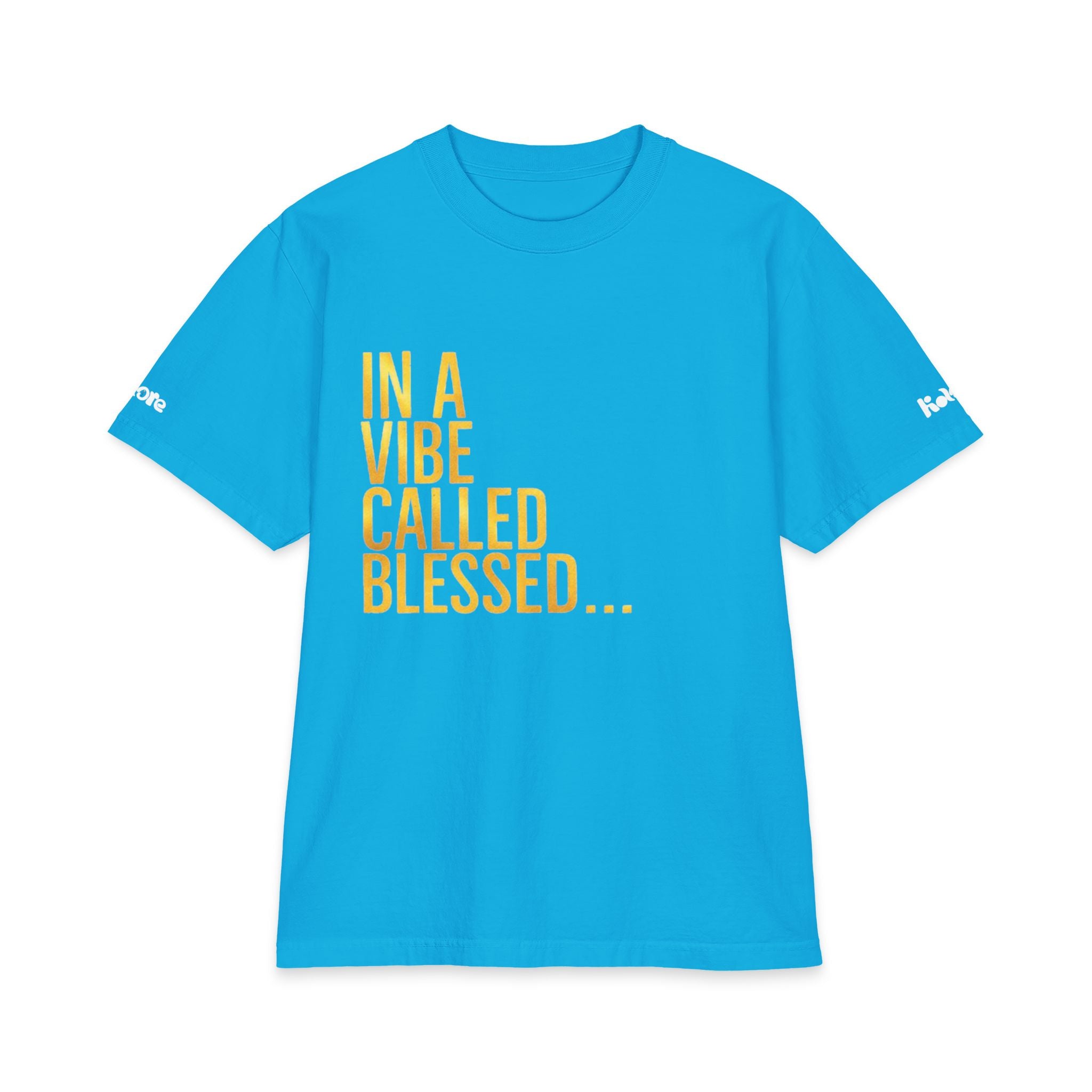 In a Vibe Called Blessed T-Shirt — Inspirational Faith Graphic Tee