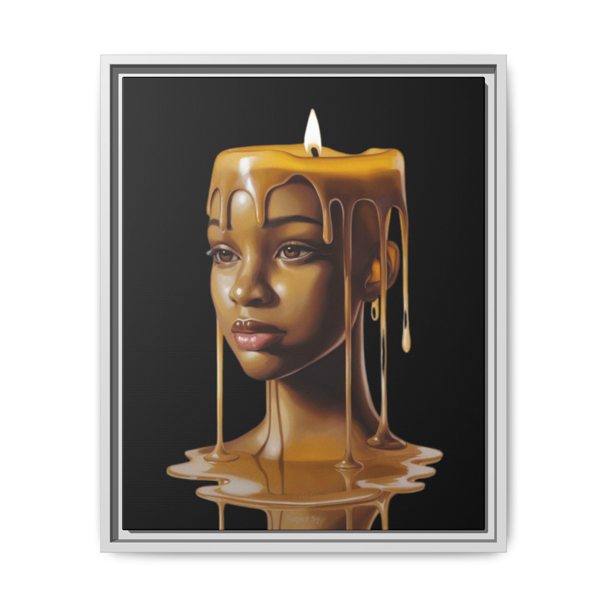 Candle-Inspired Art Print