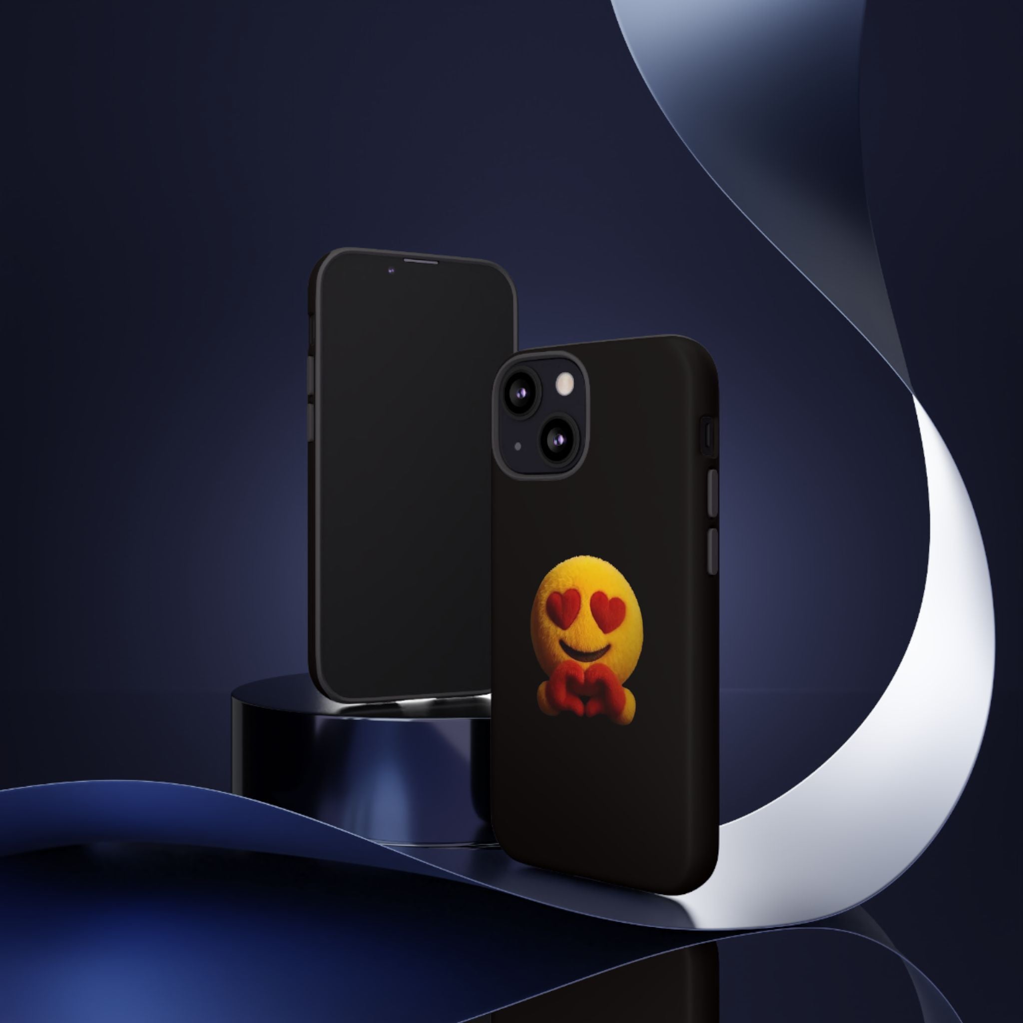 Heart Eyes Emoji Love Design (Tough Protective Cover)