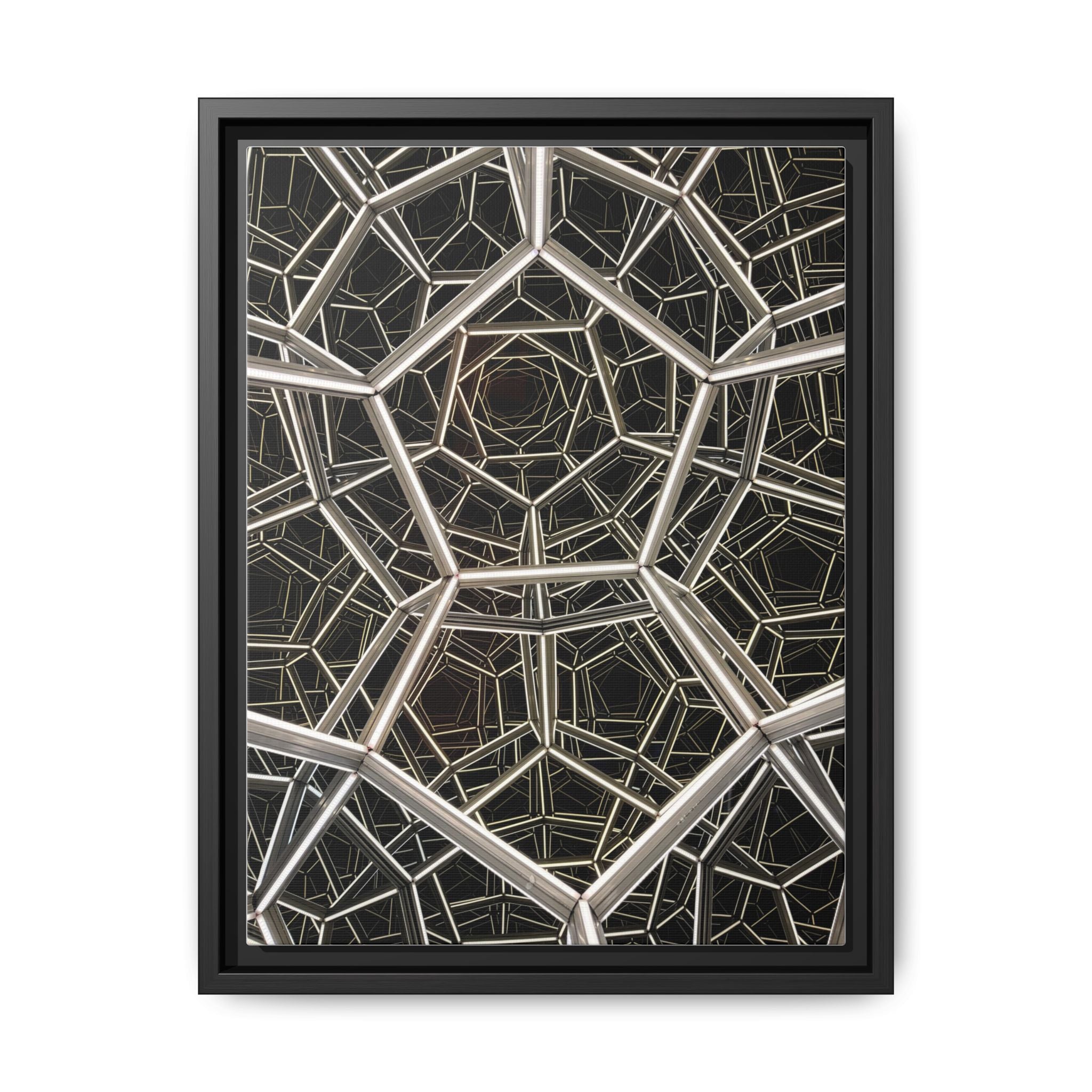 Framed Wall Art Print, Modern Geometric Canvas, Abstract Home Decor, Unique Gift, Stylish Office Art, Contemporary Room Decor