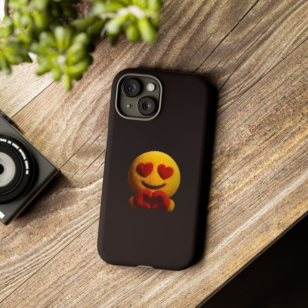 Heart Eyes Emoji Love Design (Tough Protective Cover)