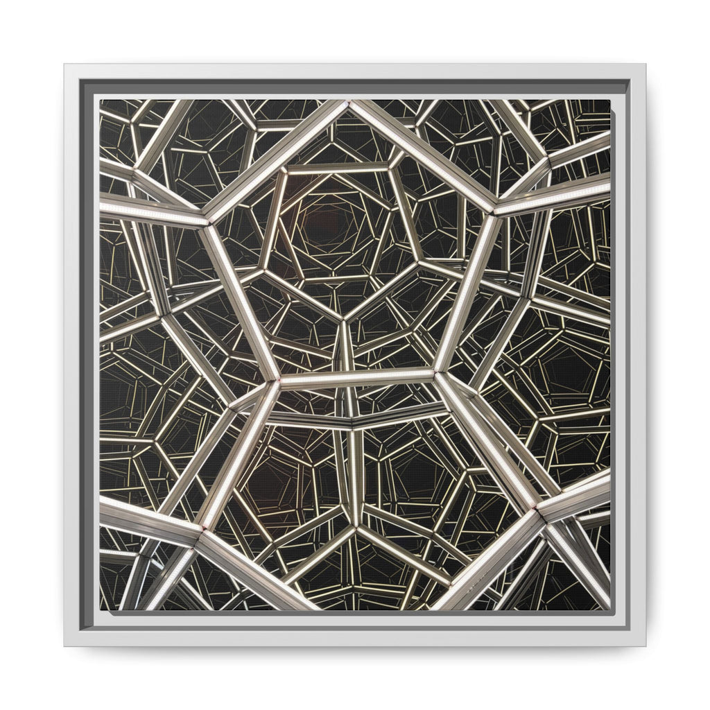 Framed Wall Art Print, Modern Geometric Canvas, Abstract Home Decor, Unique Gift, Stylish Office Art, Contemporary Room Decor