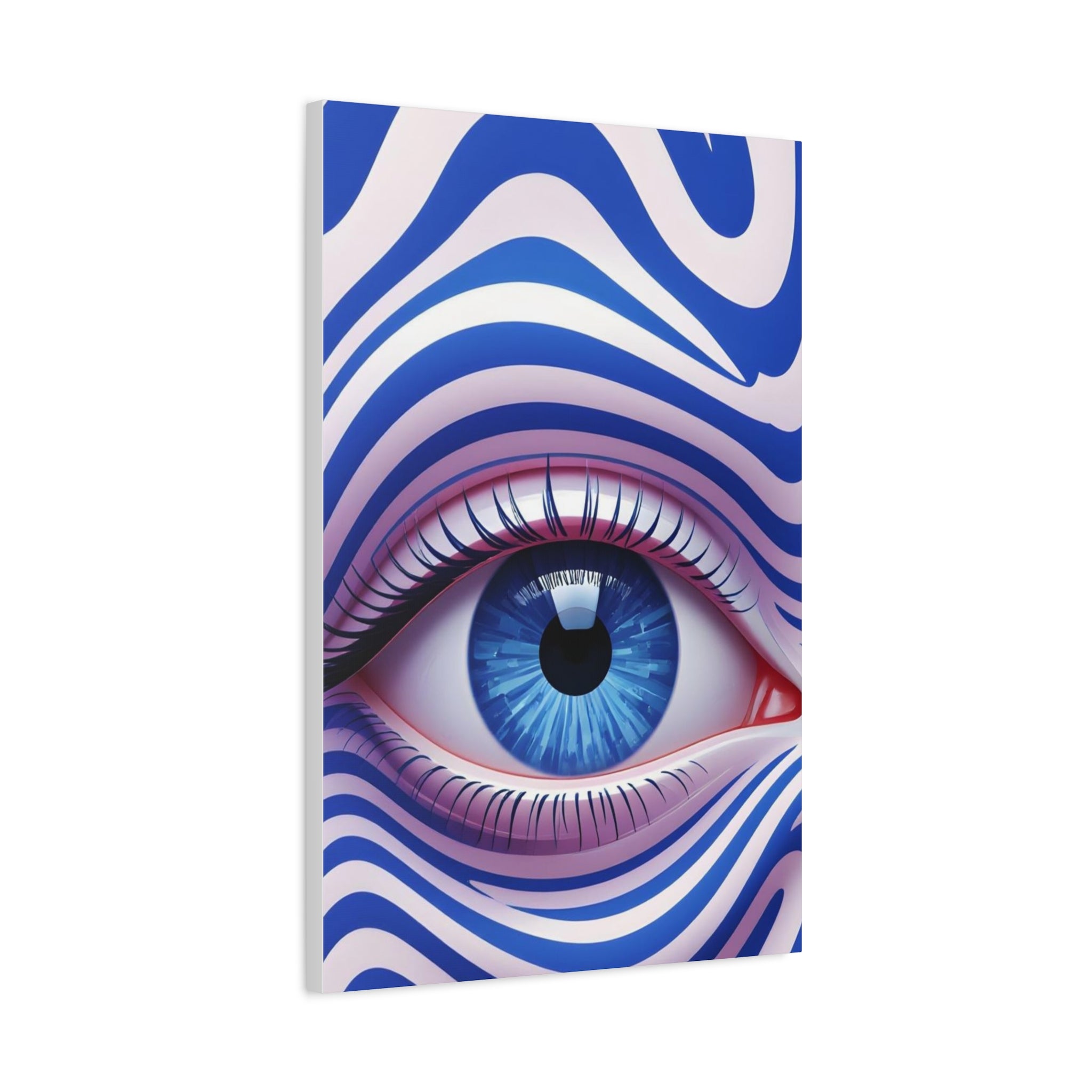 Eye-Catching Canvas Wall Art, Bohemian Home Decor, Unique Gift for Art Lovers, Funky Room Accents, Modern Wall Decor