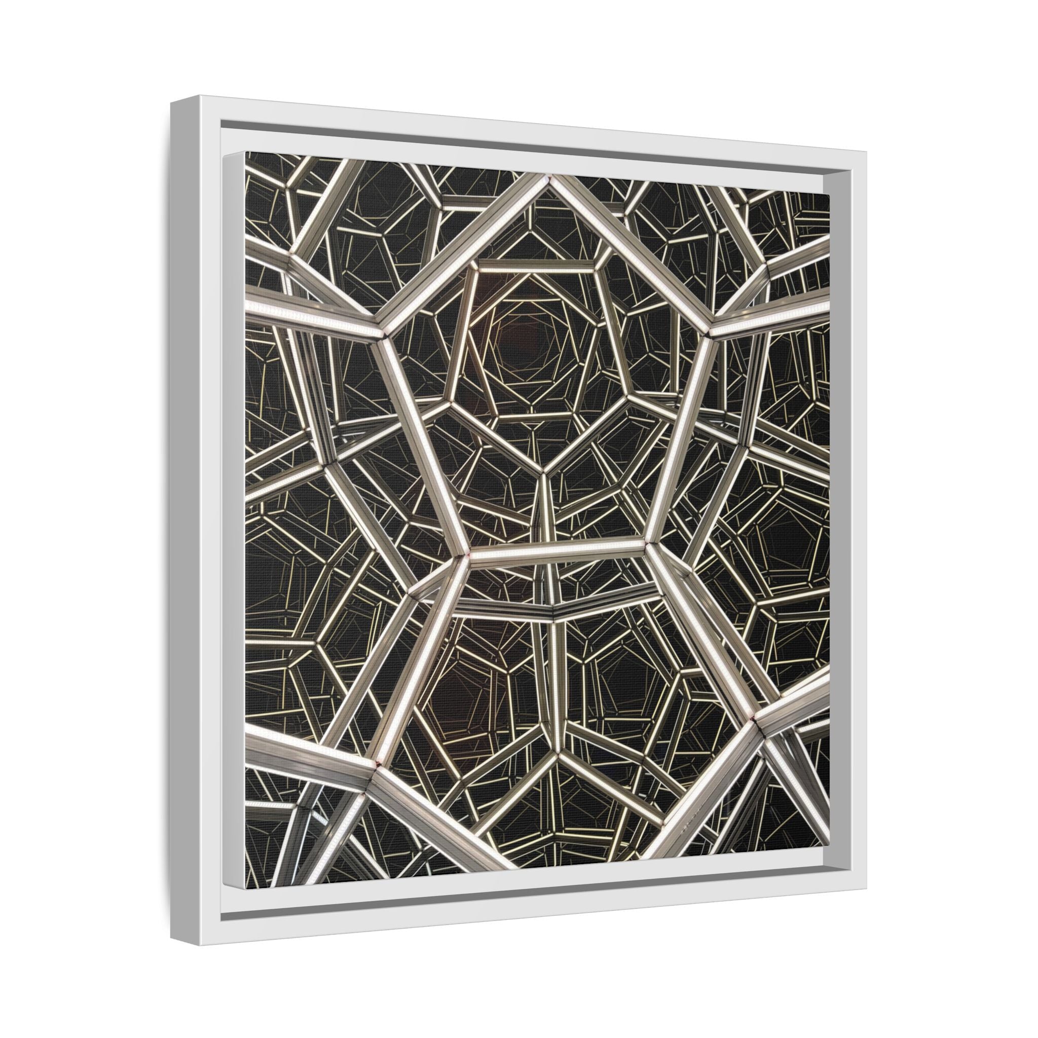 Framed Wall Art Print, Modern Geometric Canvas, Abstract Home Decor, Unique Gift, Stylish Office Art, Contemporary Room Decor