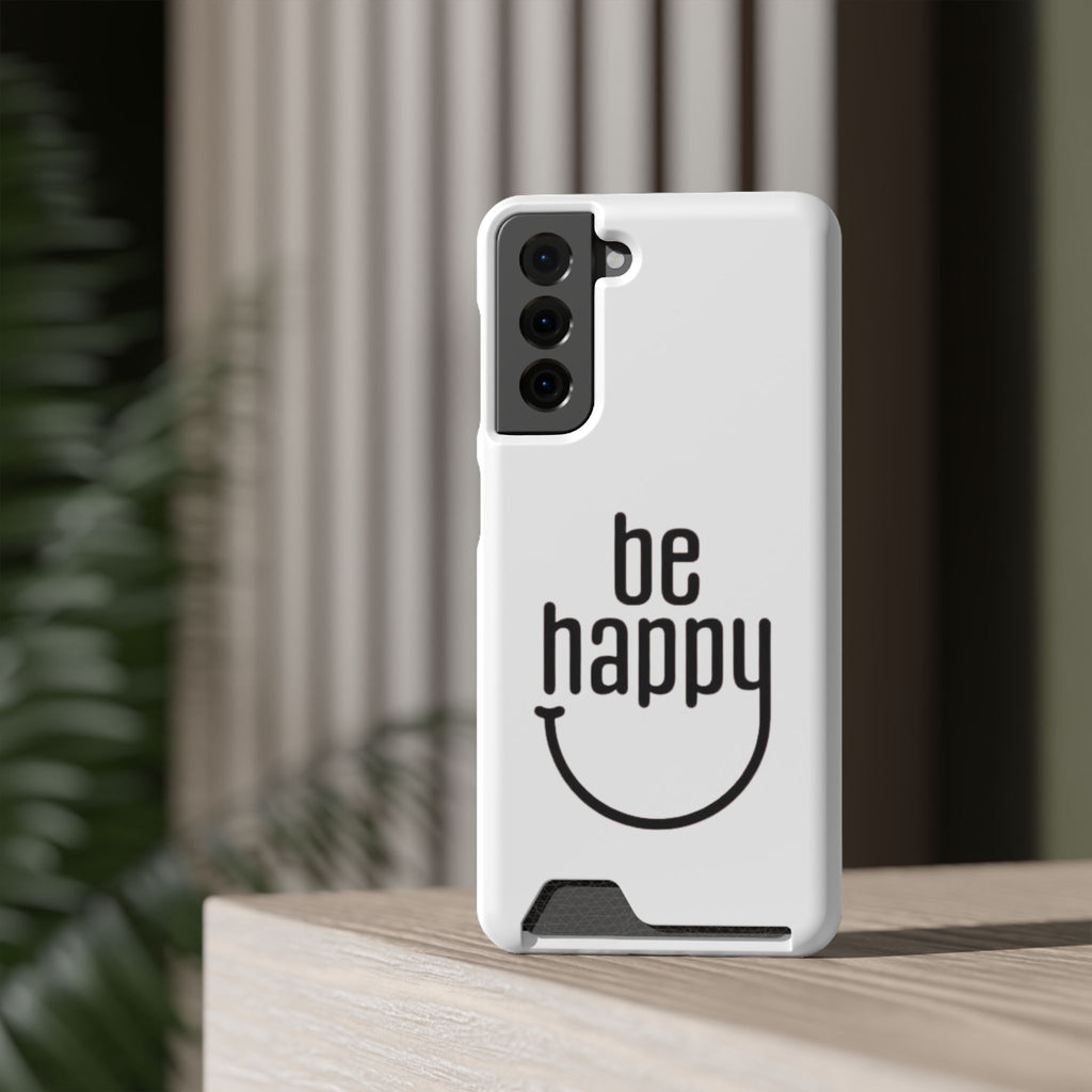 Minimal White Wallet Phone Case
