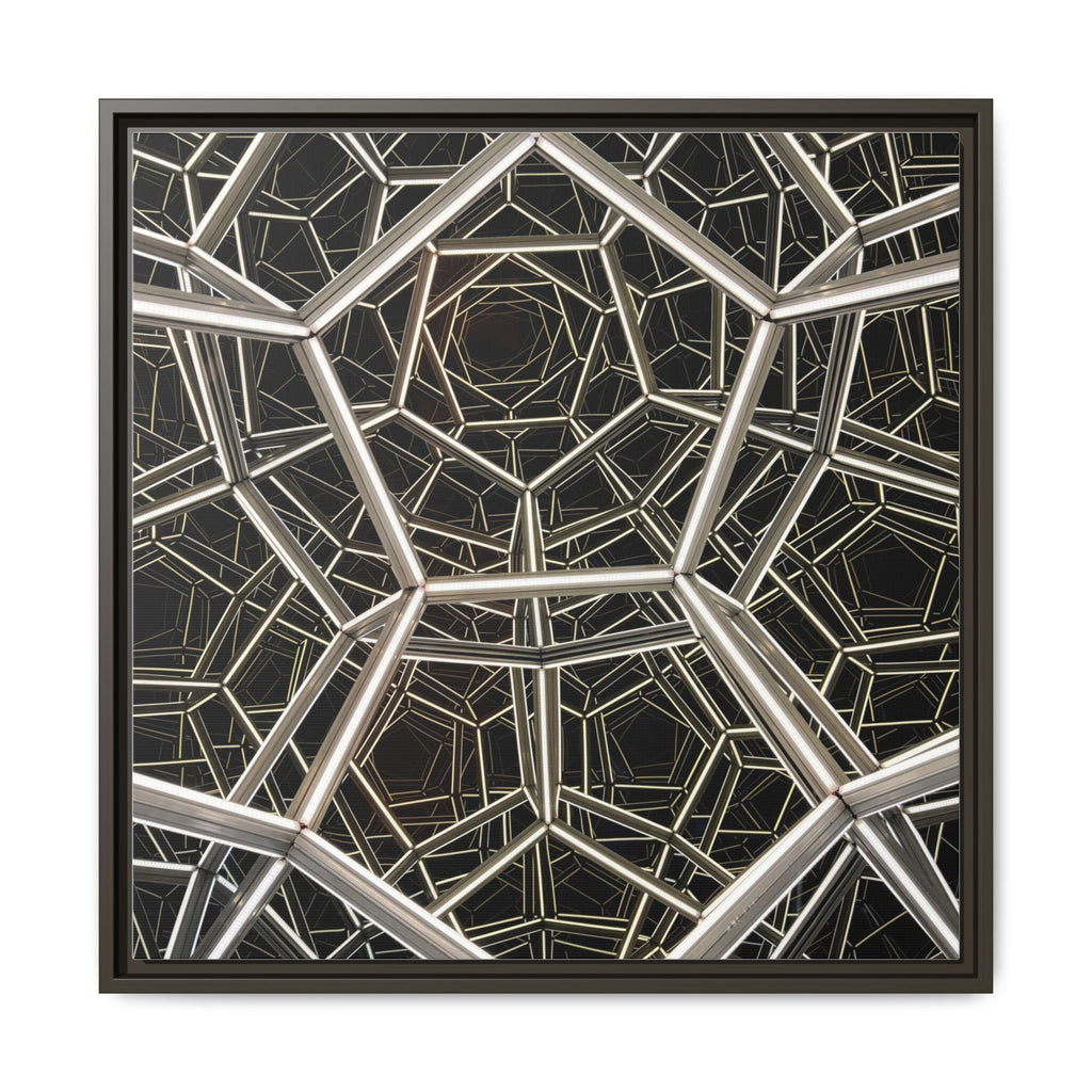 Framed Wall Art Print, Modern Geometric Canvas, Abstract Home Decor, Unique Gift, Stylish Office Art, Contemporary Room Decor