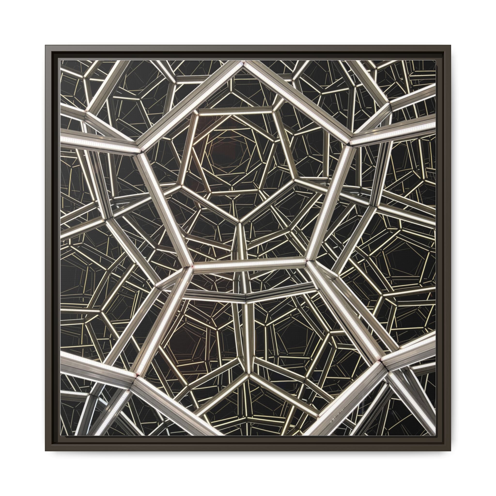 Framed Wall Art Print, Modern Geometric Canvas, Abstract Home Decor, Unique Gift, Stylish Office Art, Contemporary Room Decor