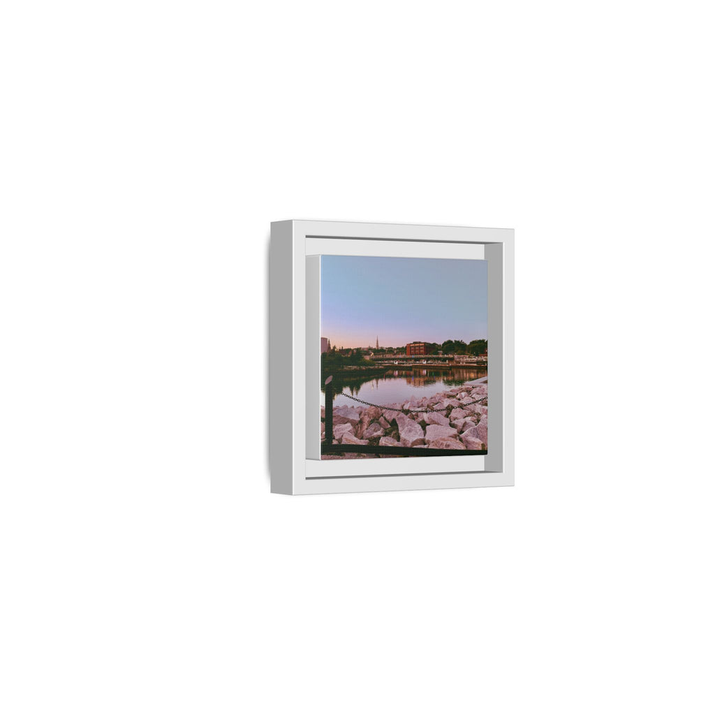 Tranquil Harbor Sunset Wall Art