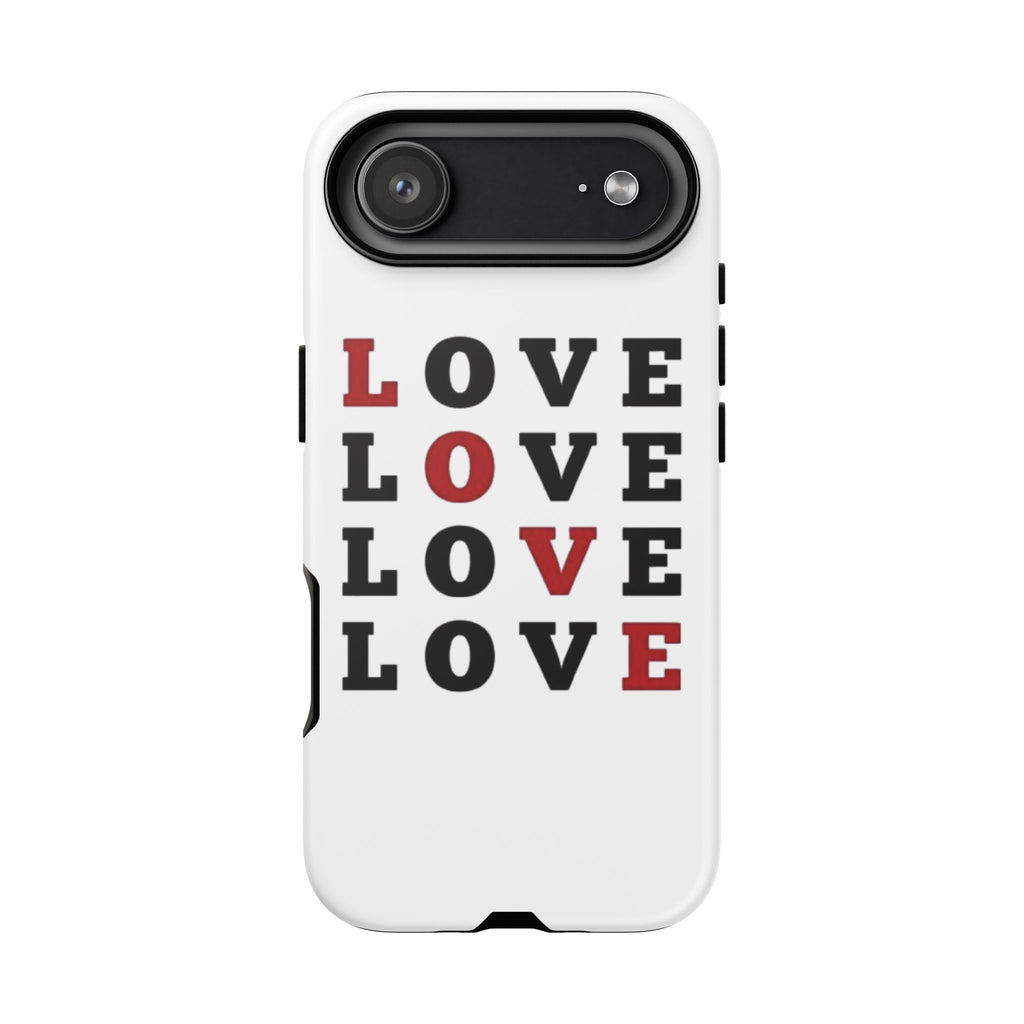 Love Repeat Tough Phone Case