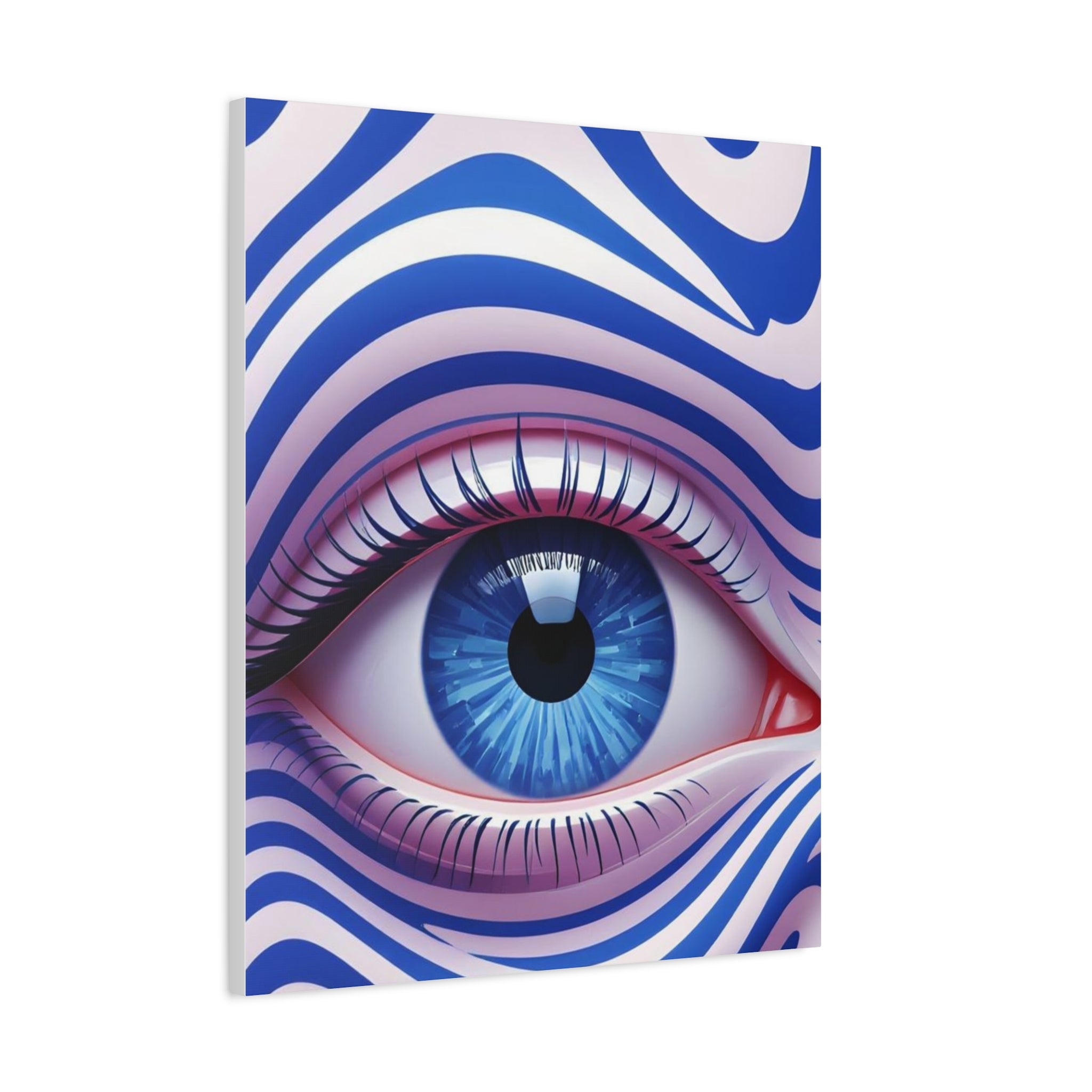 Eye-Catching Canvas Wall Art, Bohemian Home Decor, Unique Gift for Art Lovers, Funky Room Accents, Modern Wall Decor