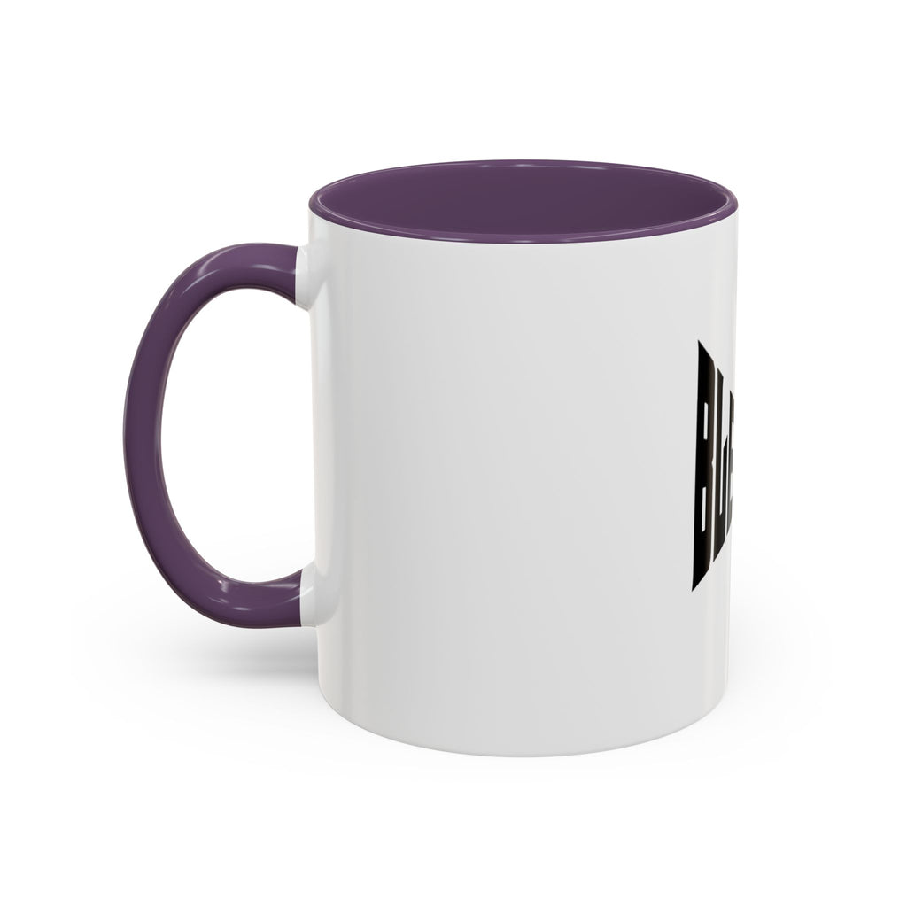 Blessed Coffee Mug — Bold Black Typography Ceramic Mug (11/15 oz)