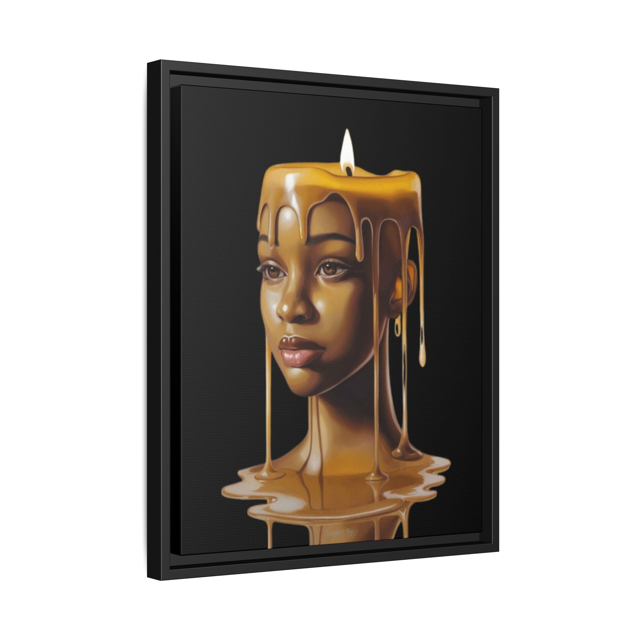 Candle-Inspired Art Print