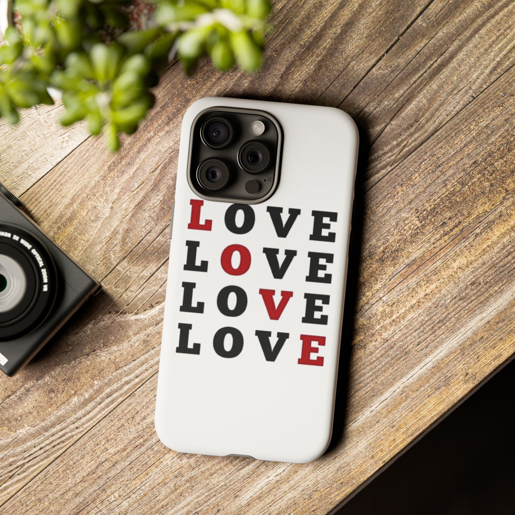 Love Repeat Tough Phone Case