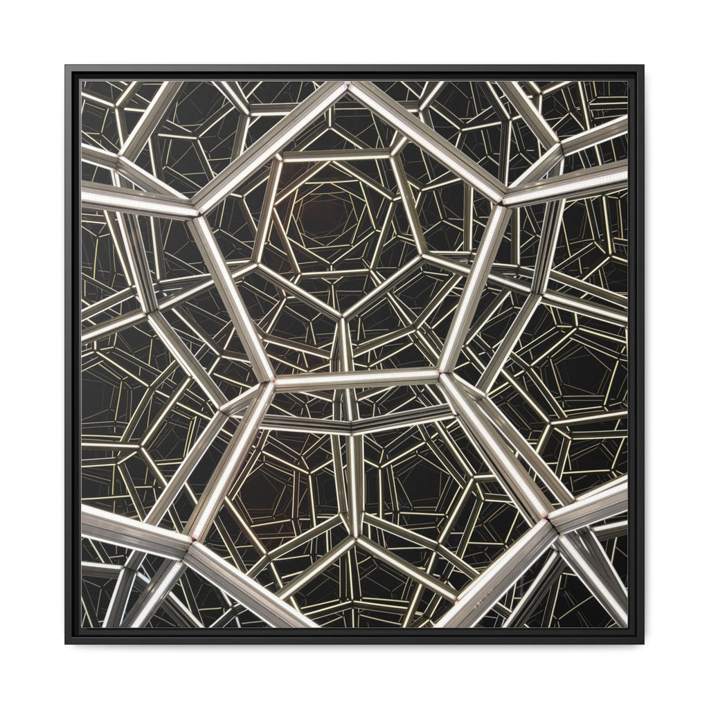 Framed Wall Art Print, Modern Geometric Canvas, Abstract Home Decor, Unique Gift, Stylish Office Art, Contemporary Room Decor