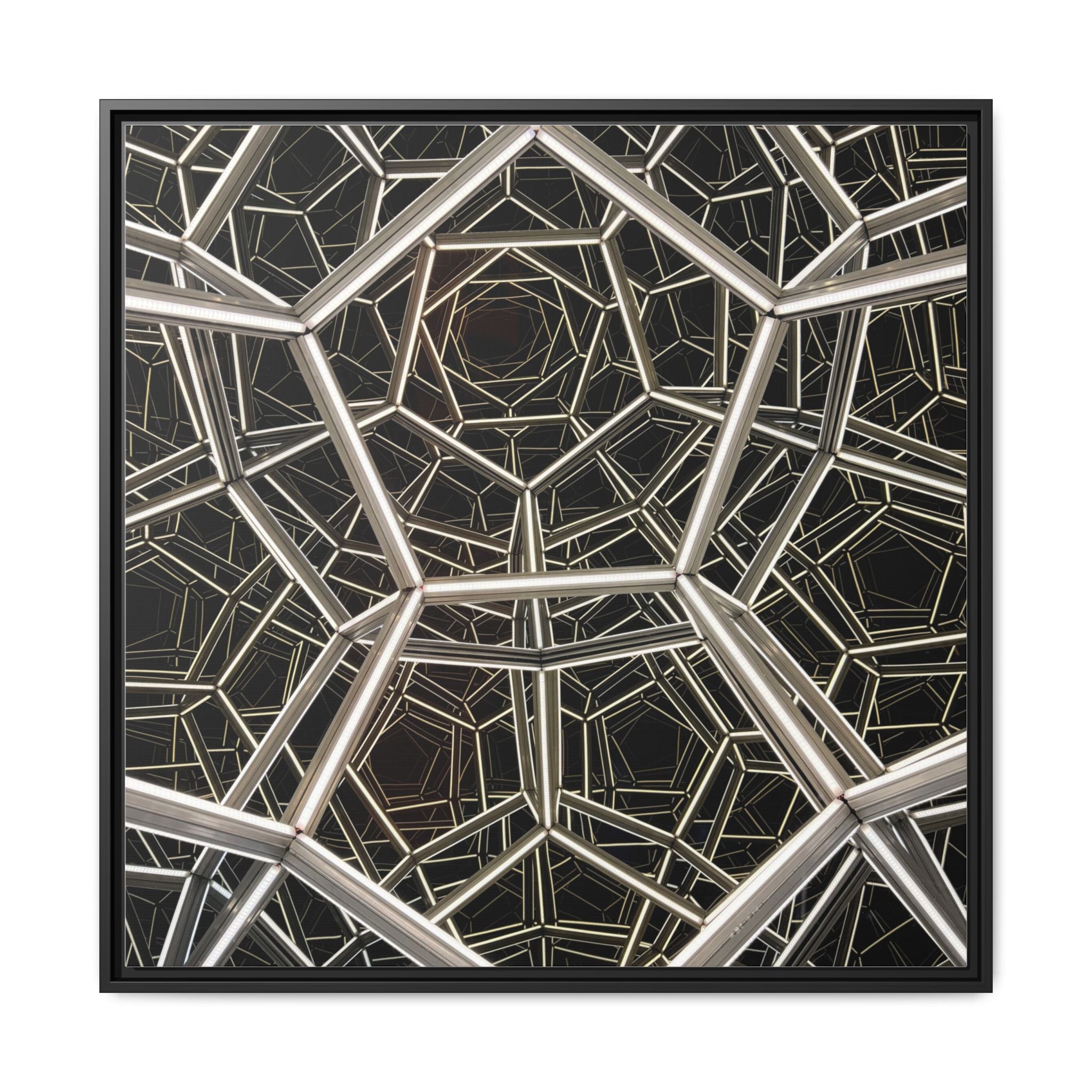 Framed Wall Art Print, Modern Geometric Canvas, Abstract Home Decor, Unique Gift, Stylish Office Art, Contemporary Room Decor
