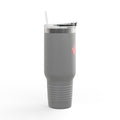 Nurse 40oz Insulated Travel Mug — Floral Stethoscope