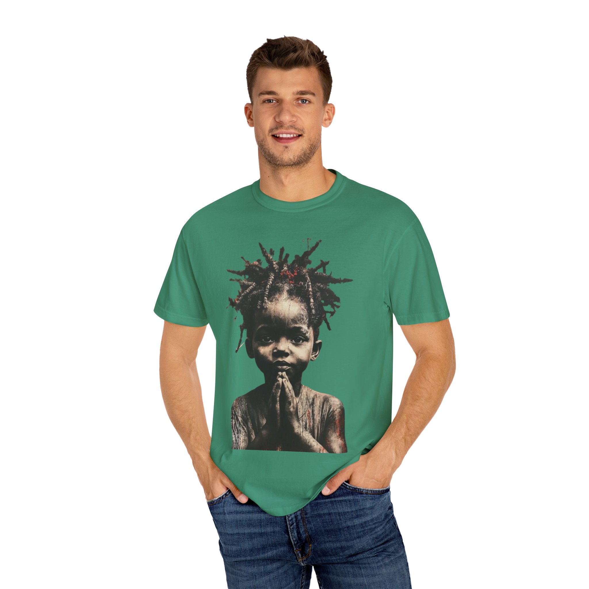 Artistic Unisex T-Shirt with Unique Design, Casual Wear, Gift for Art Lovers, Statement Tee, Bohemian Style