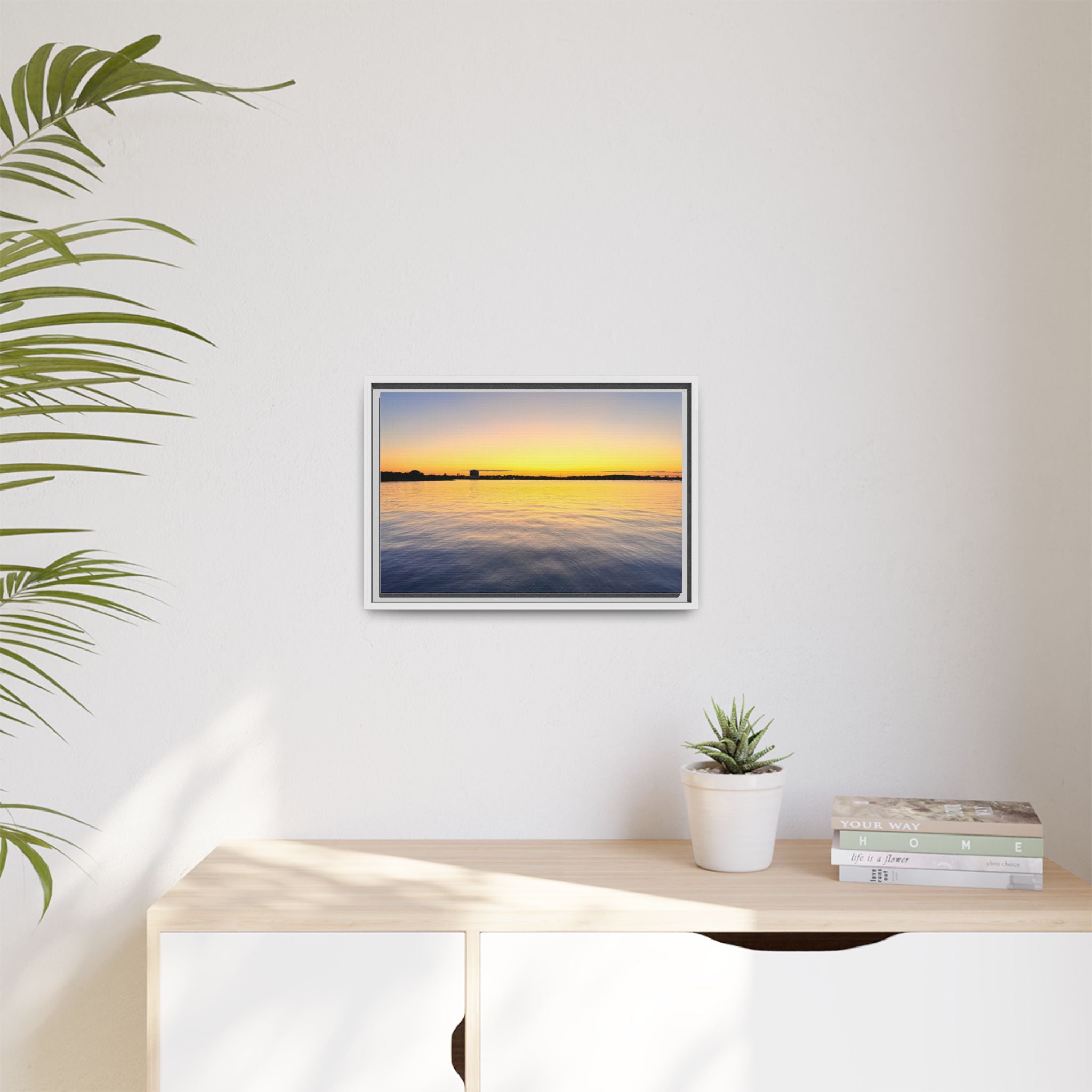 Matte Canvas, Framed (Multi-color)