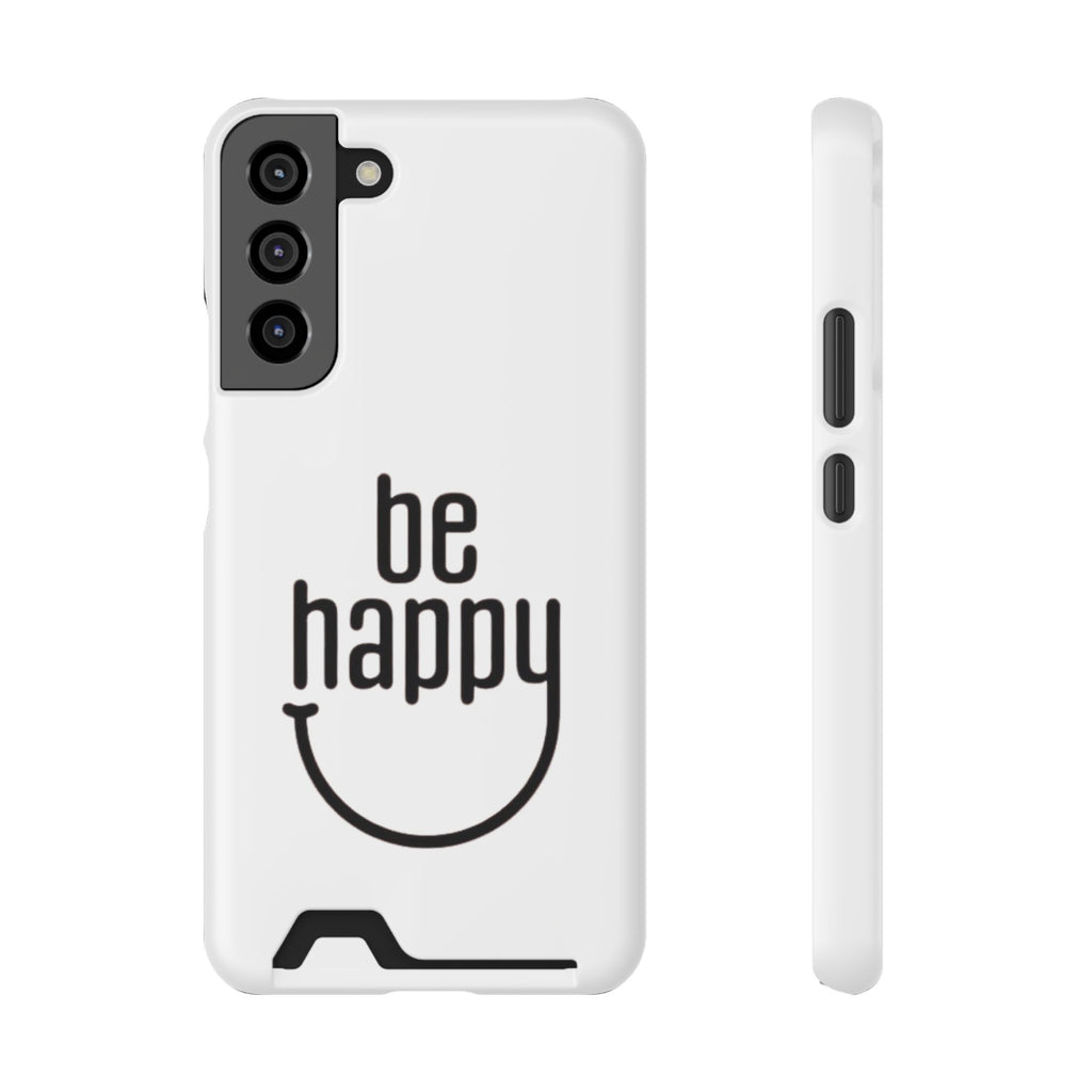 Minimal White Wallet Phone Case