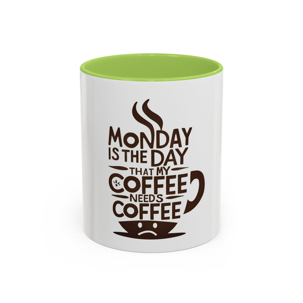 Monday Is The Day That My Coffee Needs Coffee Mug