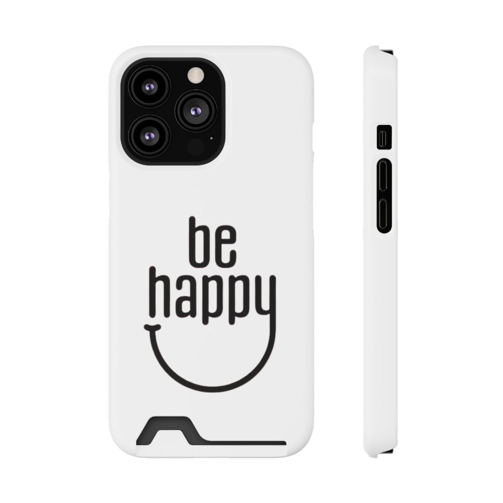 Minimal White Wallet Phone Case