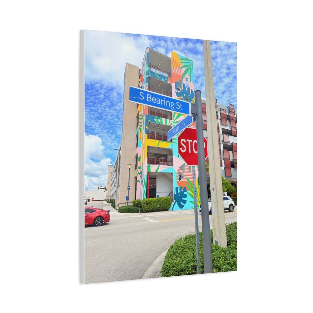 Colorful Street Art Canvas Print, Home Decor, Wall Art, Urban Vibes, Housewarming Gift, Art Lover's Gift, Gallery Wall
