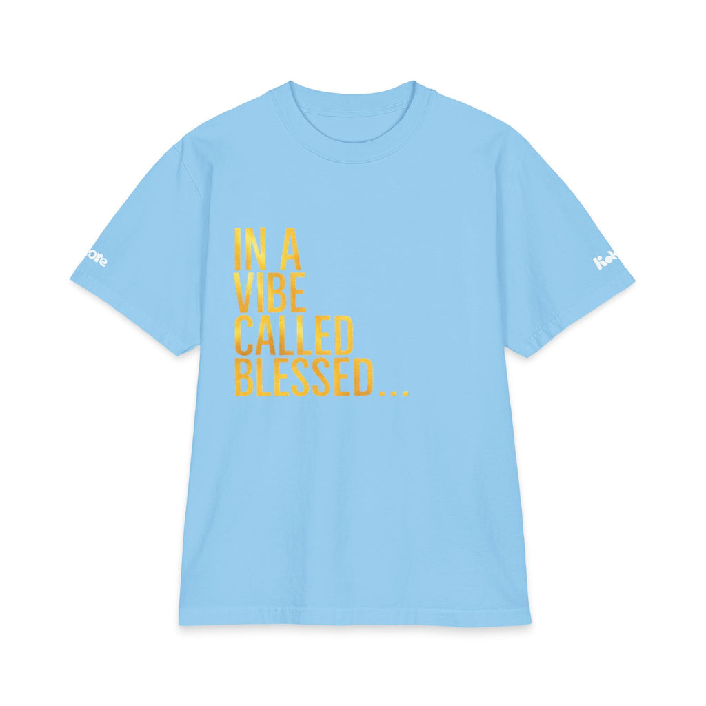 In a Vibe Called Blessed T-Shirt — Inspirational Faith Graphic Tee