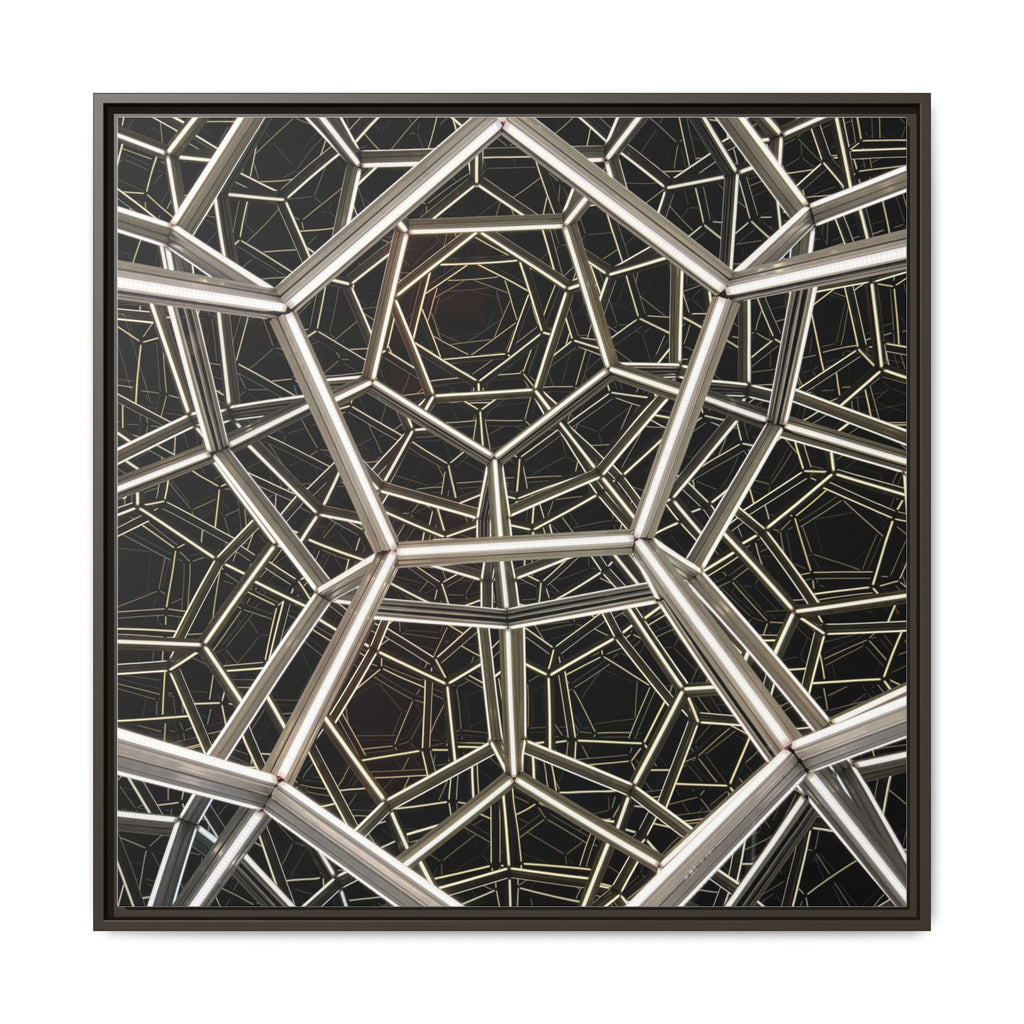 Framed Wall Art Print, Modern Geometric Canvas, Abstract Home Decor, Unique Gift, Stylish Office Art, Contemporary Room Decor
