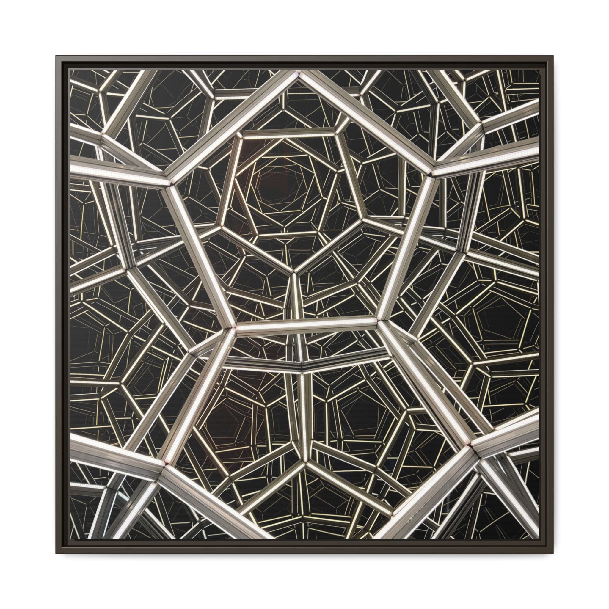 Framed Wall Art Print, Modern Geometric Canvas, Abstract Home Decor, Unique Gift, Stylish Office Art, Contemporary Room Decor