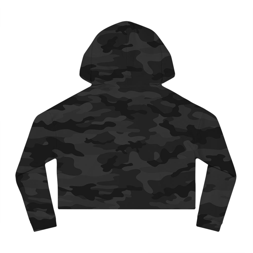 Cropped Hoodie "continue" Rainbow Minimalist