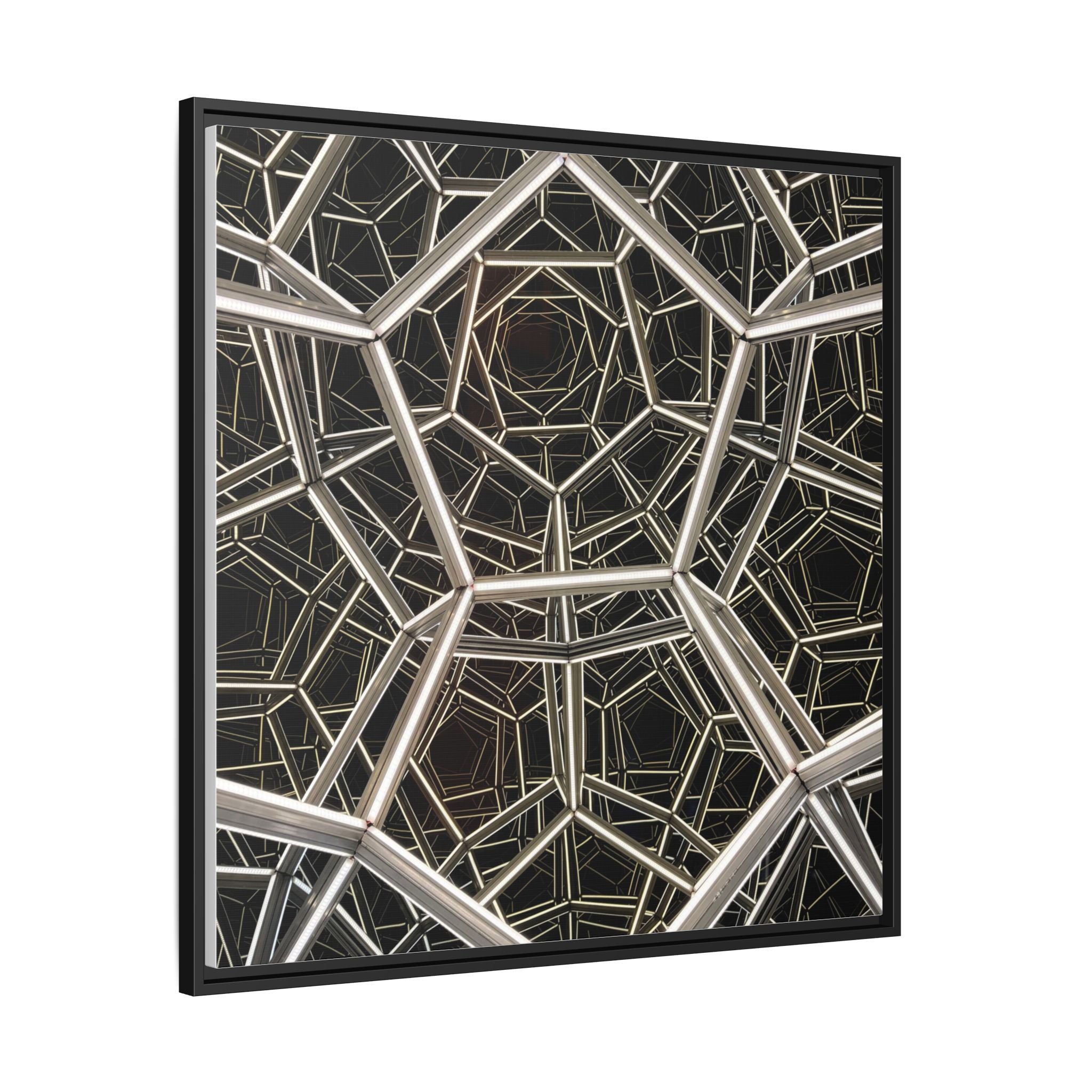 Framed Wall Art Print, Modern Geometric Canvas, Abstract Home Decor, Unique Gift, Stylish Office Art, Contemporary Room Decor