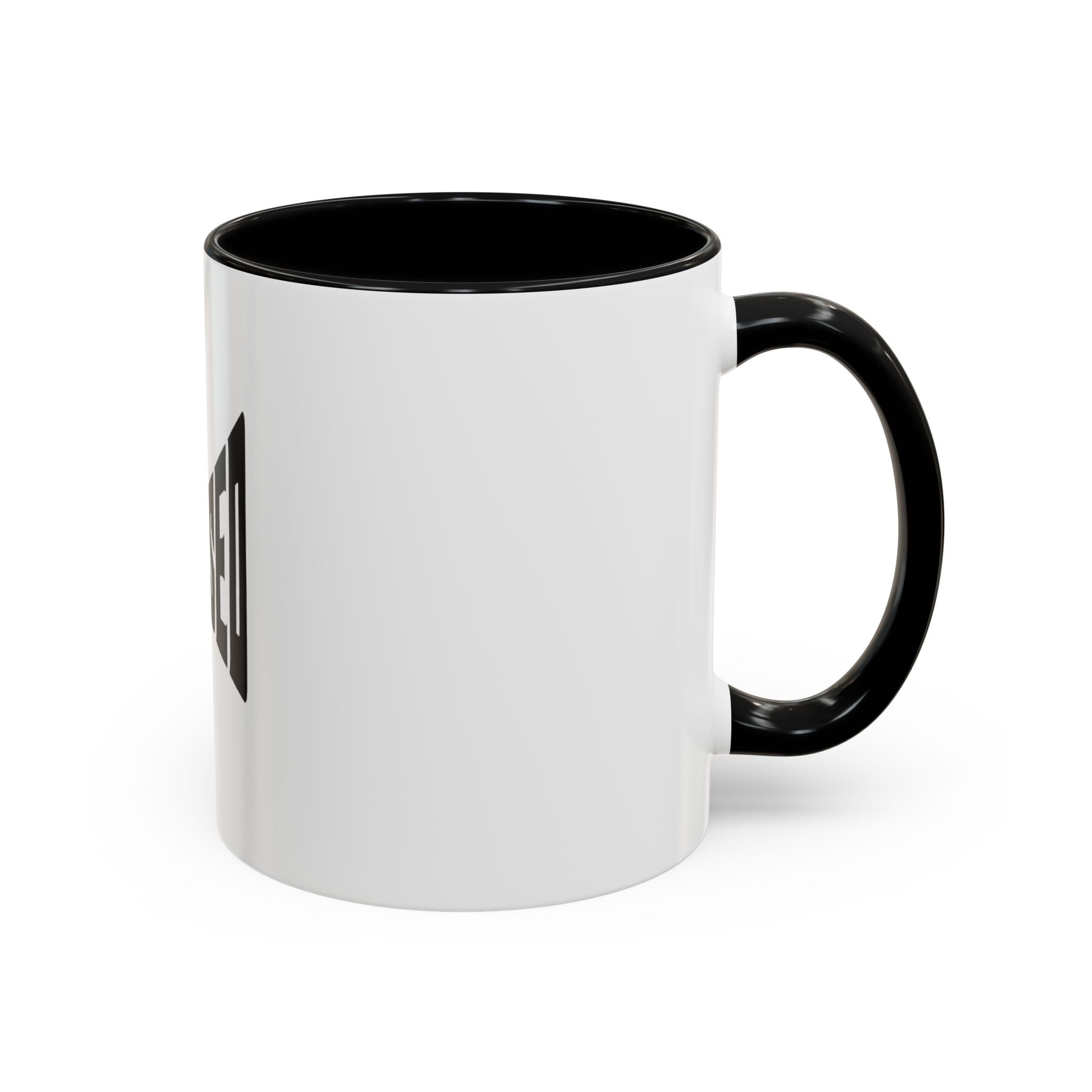 Blessed Coffee Mug — Bold Black Typography Ceramic Mug (11/15 oz)