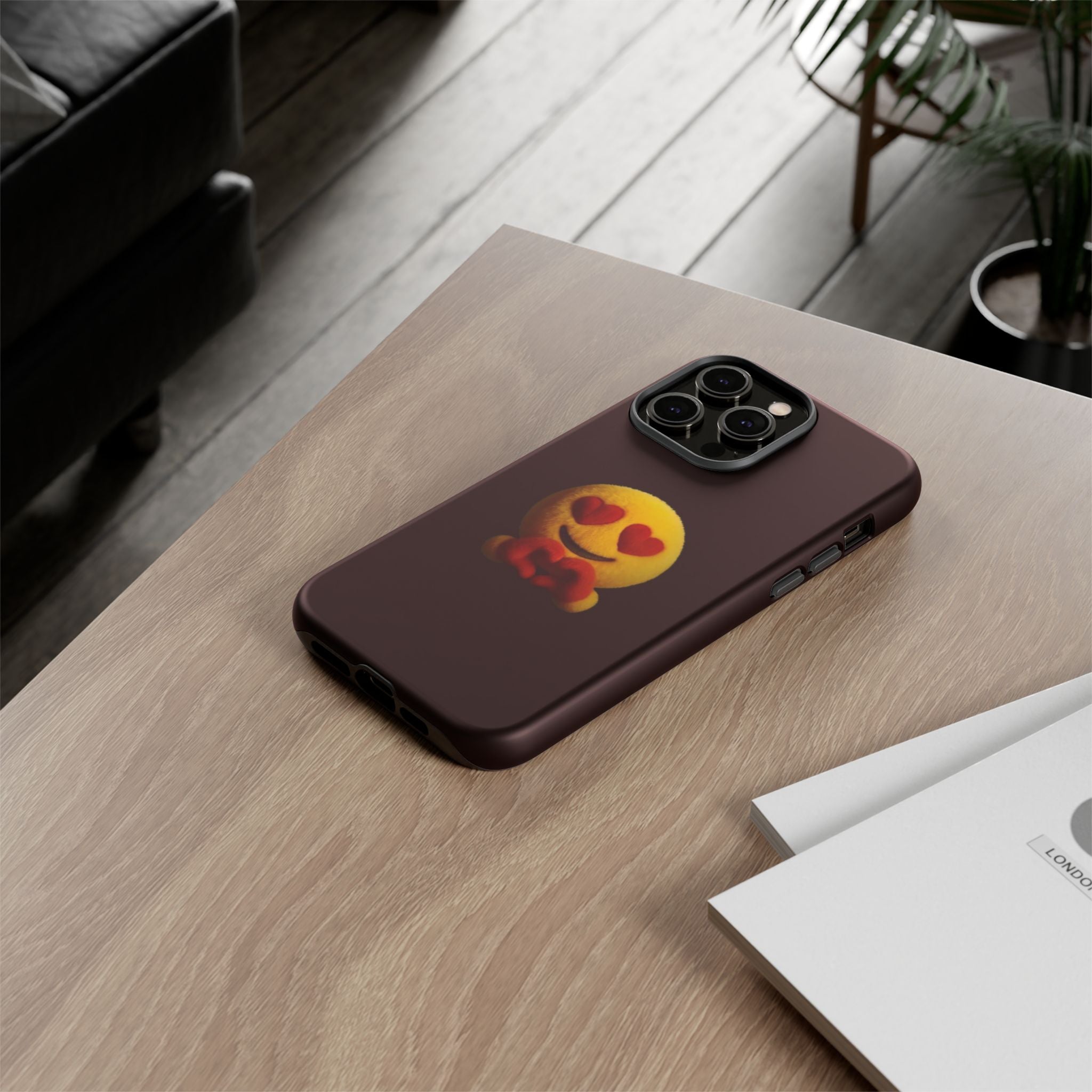Heart Eyes Emoji Love Design (Tough Protective Cover)