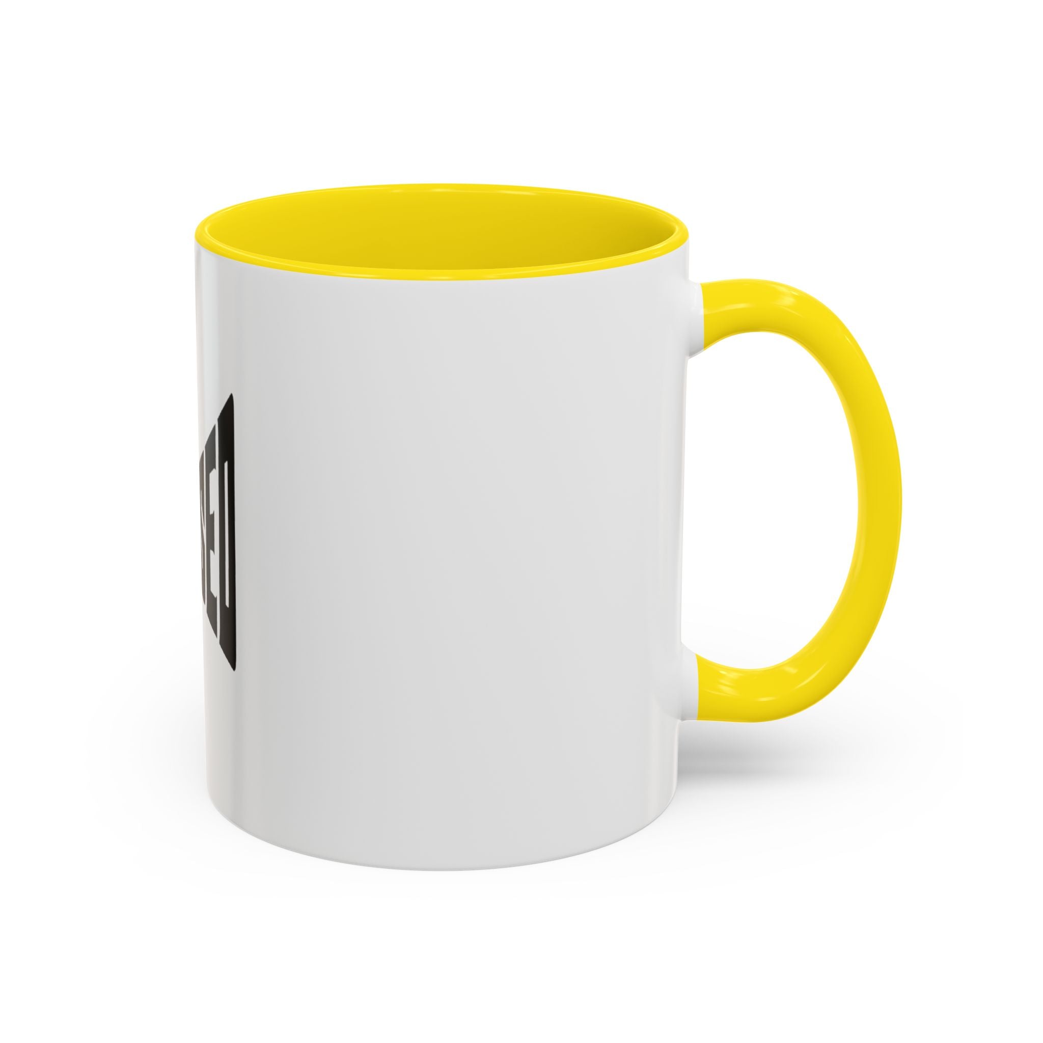 Blessed Coffee Mug — Bold Black Typography Ceramic Mug (11/15 oz)