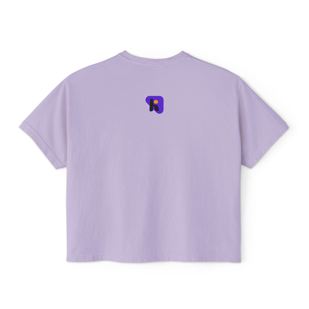 It's Not That Deep Retro Women's Boxy Tee