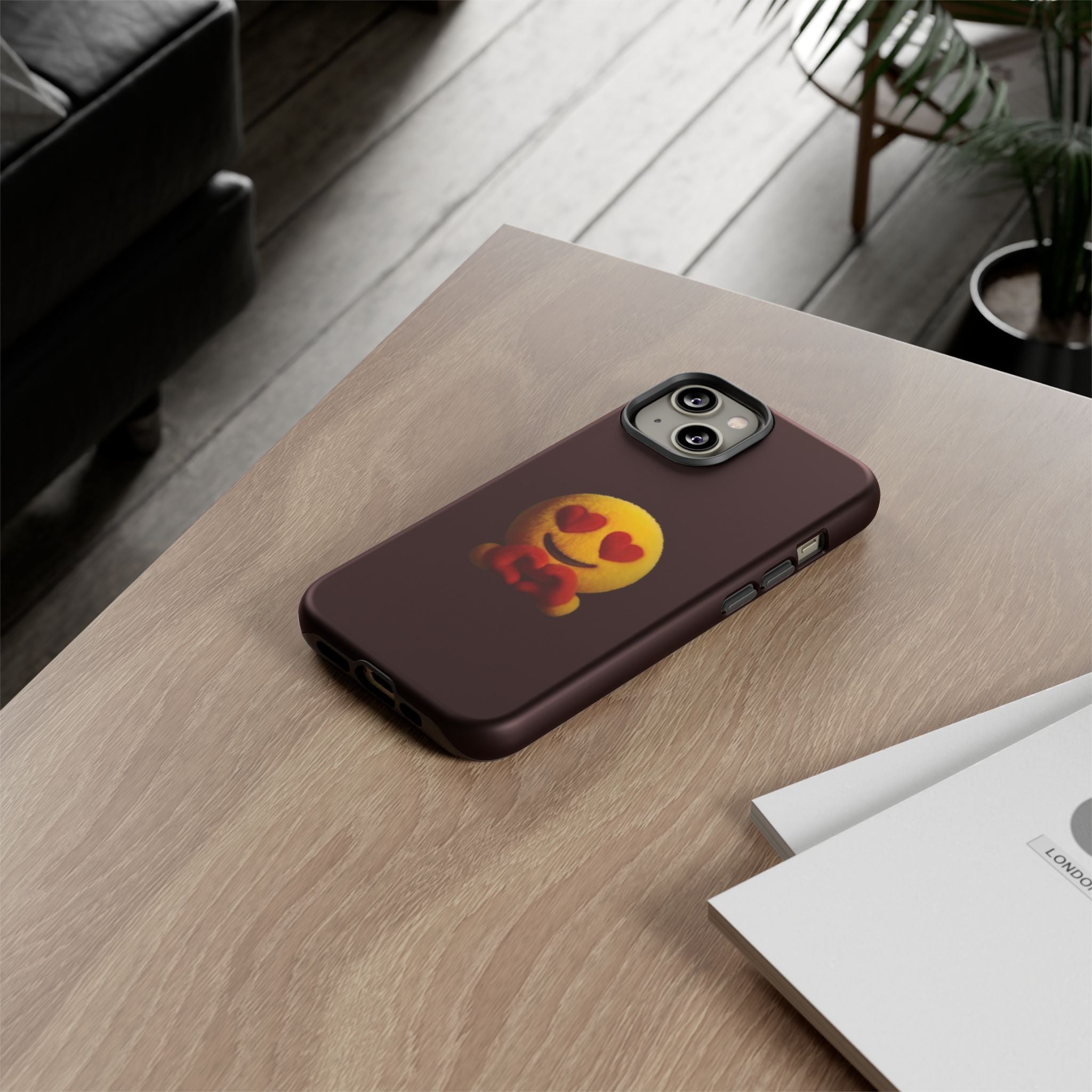 Heart Eyes Emoji Love Design (Tough Protective Cover)
