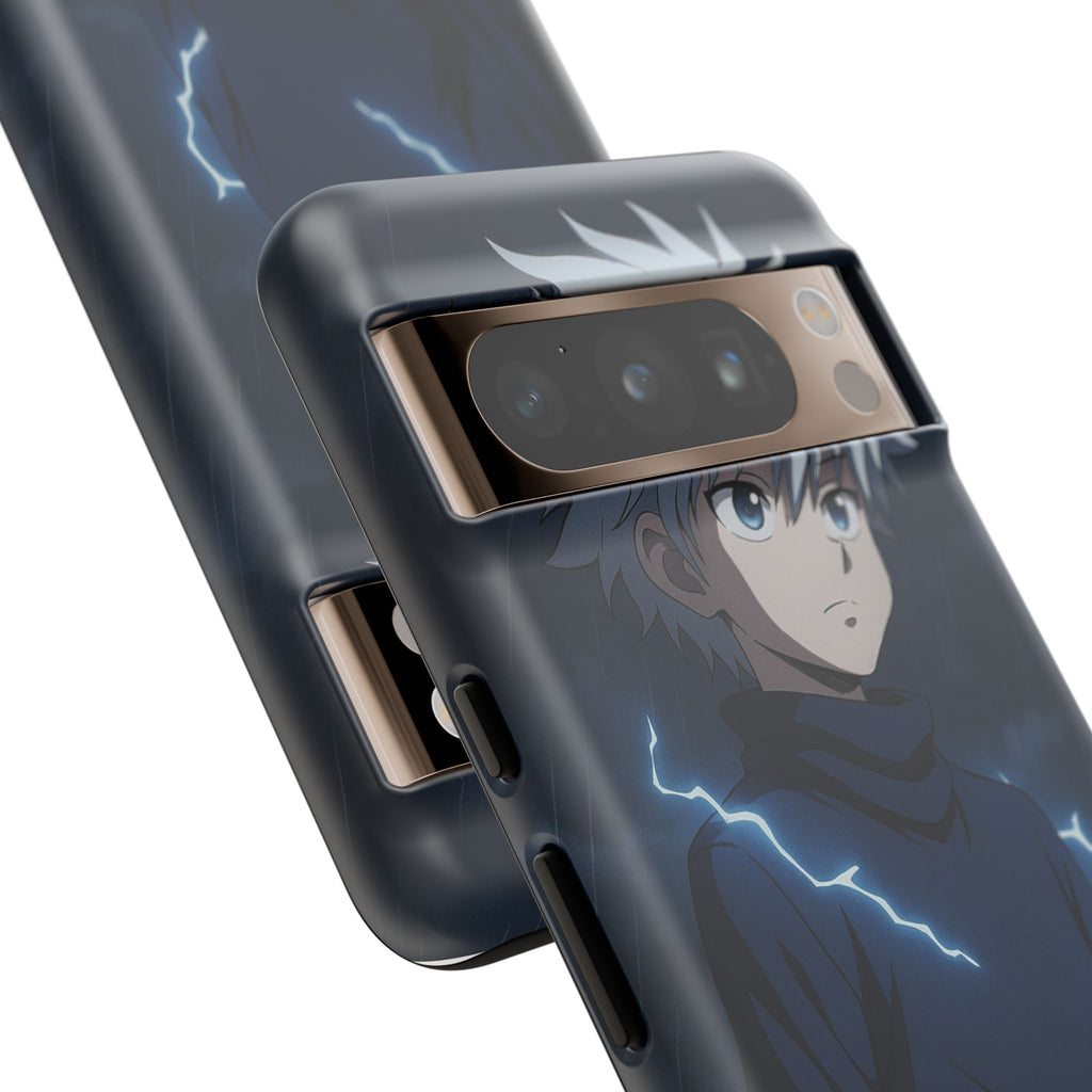 Anime Phone Case Featuring Lightning Design,