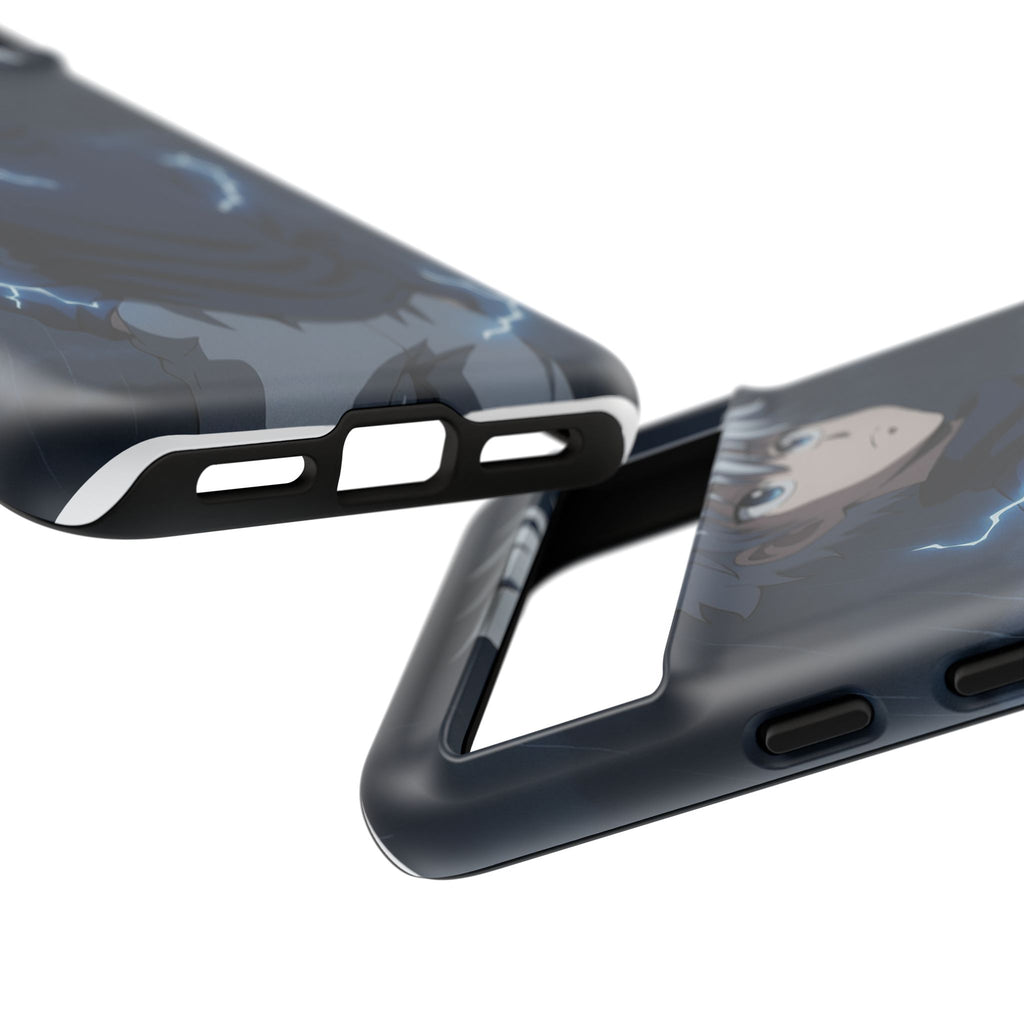 Anime Phone Case Featuring Lightning Design,
