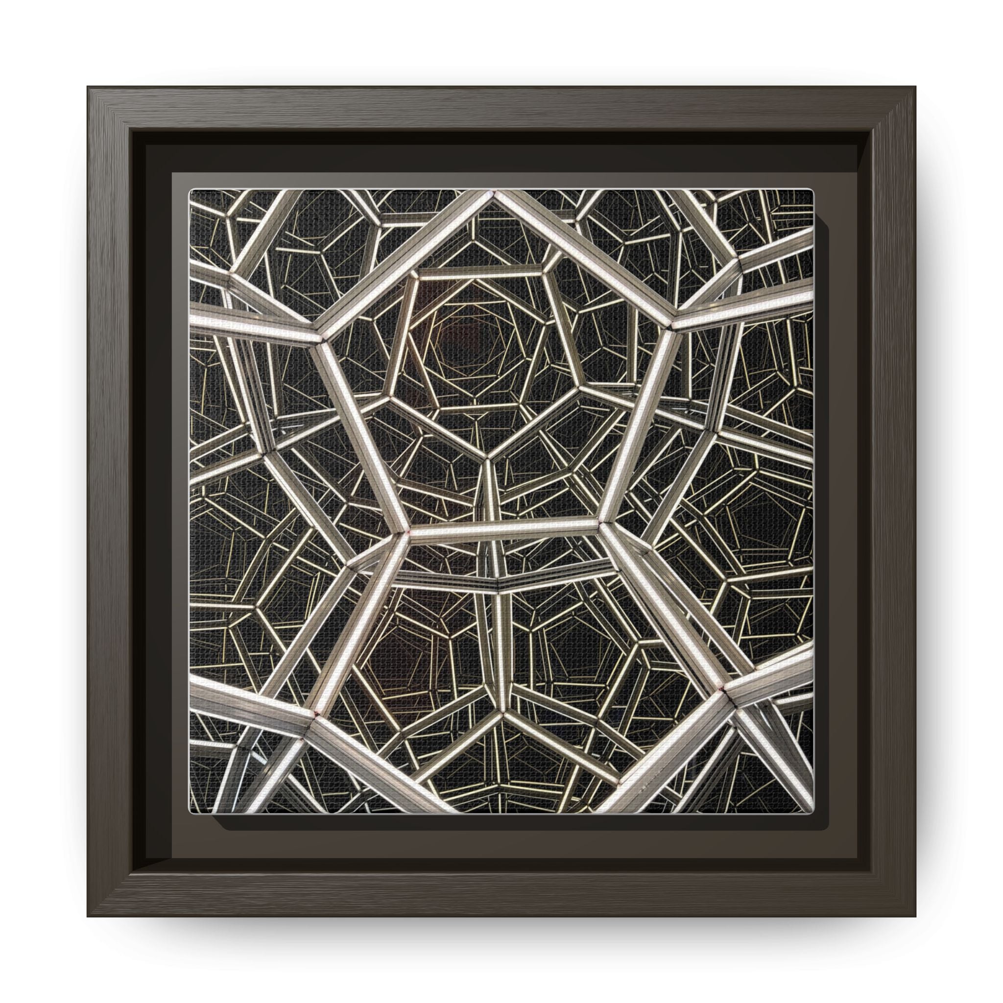 Framed Wall Art Print, Modern Geometric Canvas, Abstract Home Decor, Unique Gift, Stylish Office Art, Contemporary Room Decor