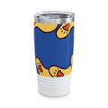 Playful Duck Pattern Tumbler