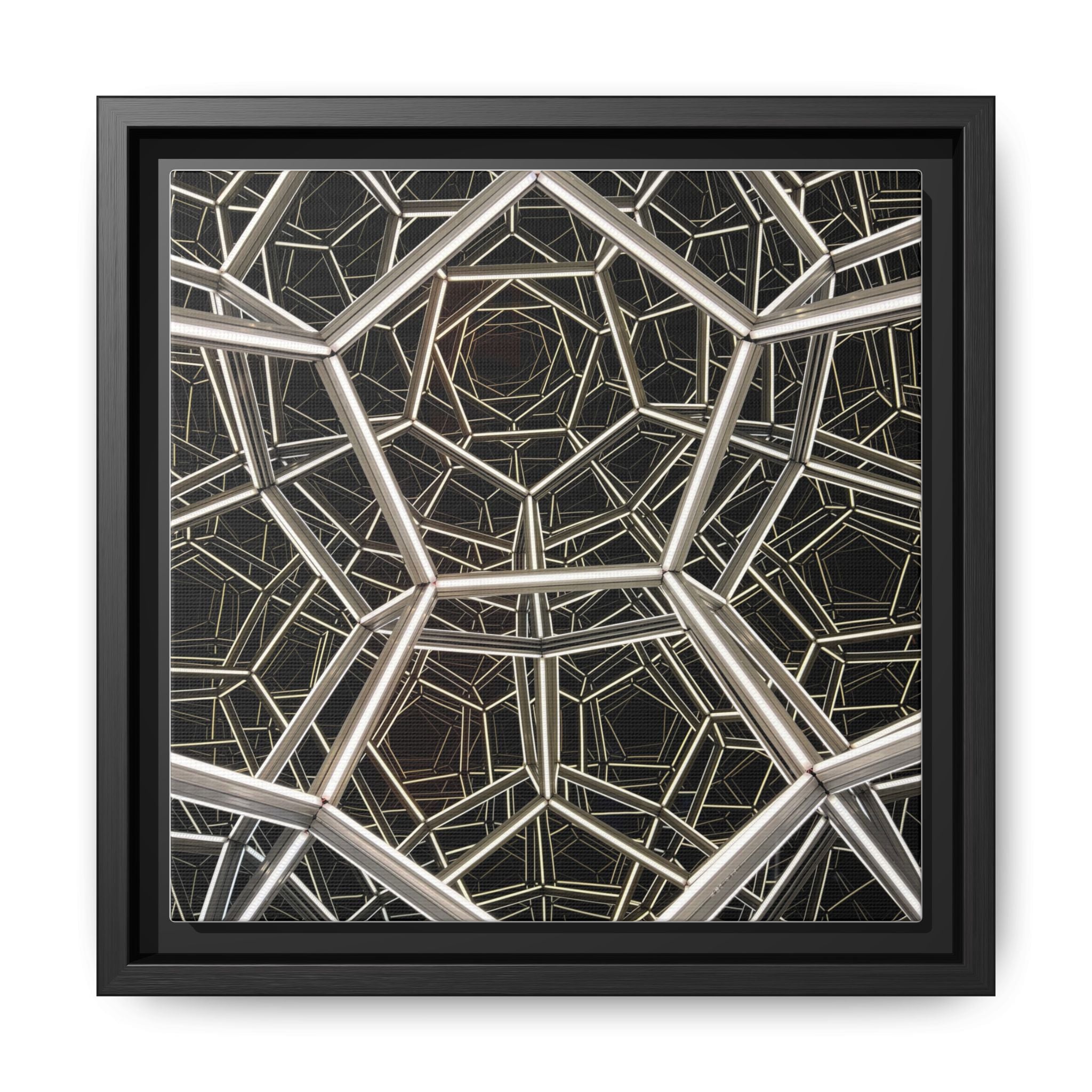 Framed Wall Art Print, Modern Geometric Canvas, Abstract Home Decor, Unique Gift, Stylish Office Art, Contemporary Room Decor