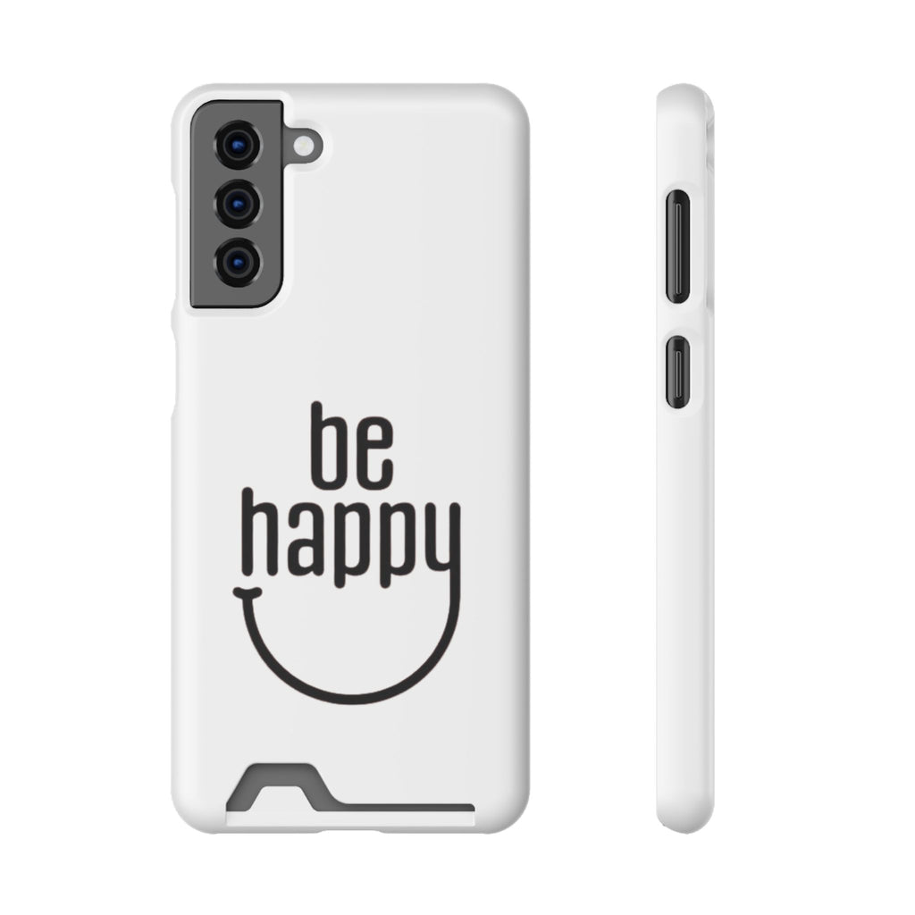 Minimal White Wallet Phone Case